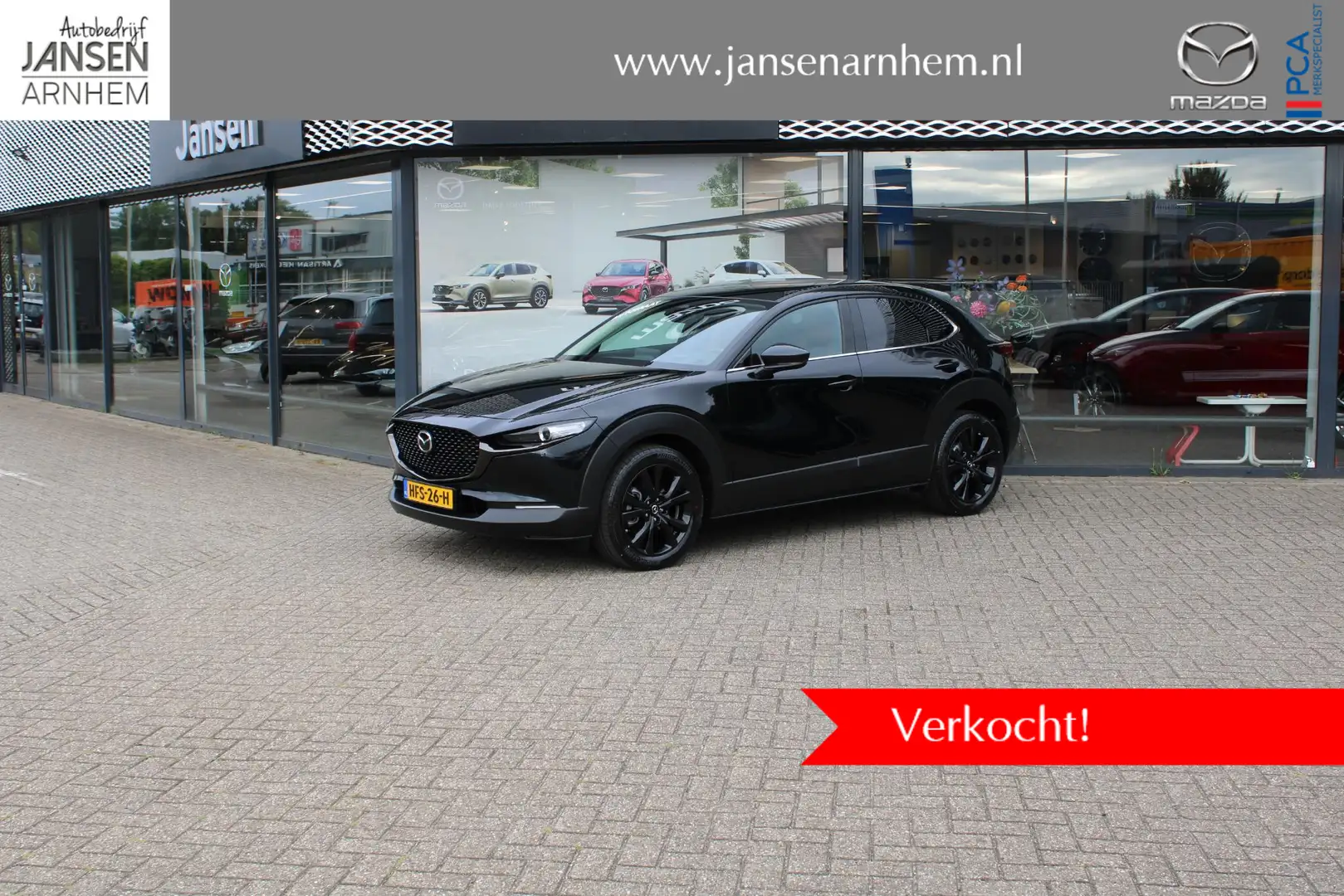 Mazda CX-30 2.5 e-SkyActiv-G 140 M Hybrid Nagisa , Automaat, H Zwart - 1