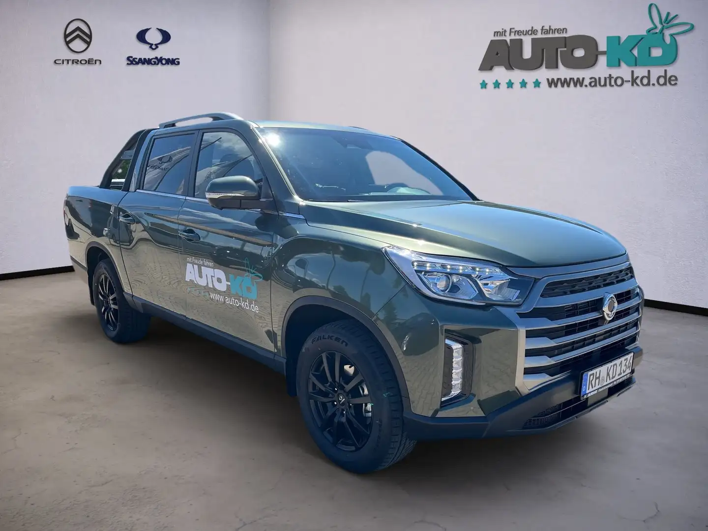 KGM Musso Musso Grand Titanium 2,2 6AT 4WD Vert - 2