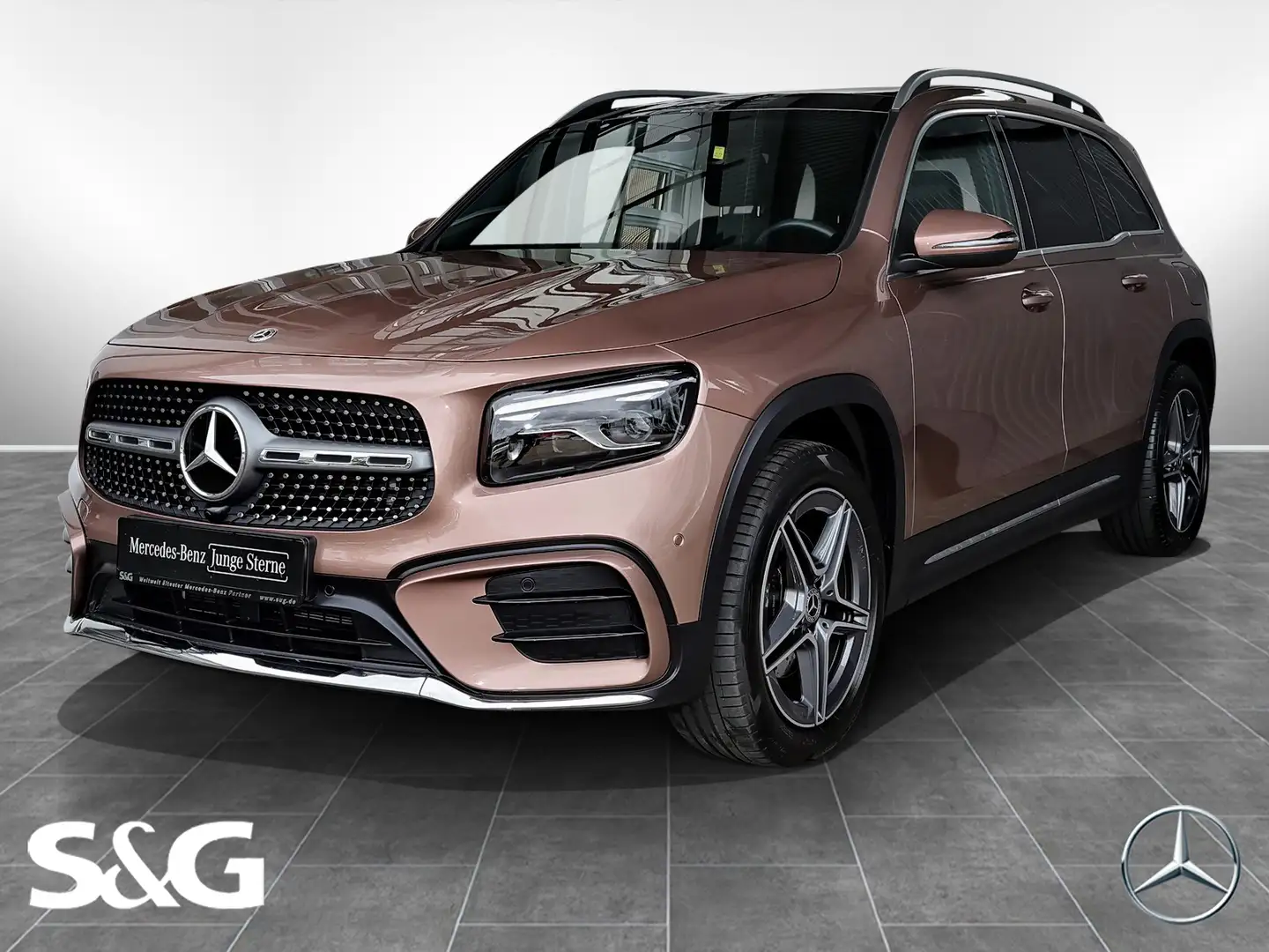 Mercedes-Benz GLB 180 AMG PANORAMA+TOTWINKEL+KAMERA+CARPLAY Bronz - 1