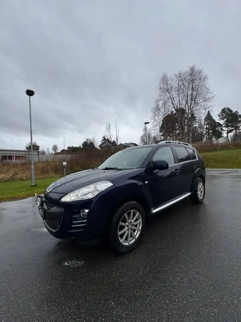 Peugeot 4007 4007 2.2 HDi 16V 156ch FAP Premium Pack Bleu - 2