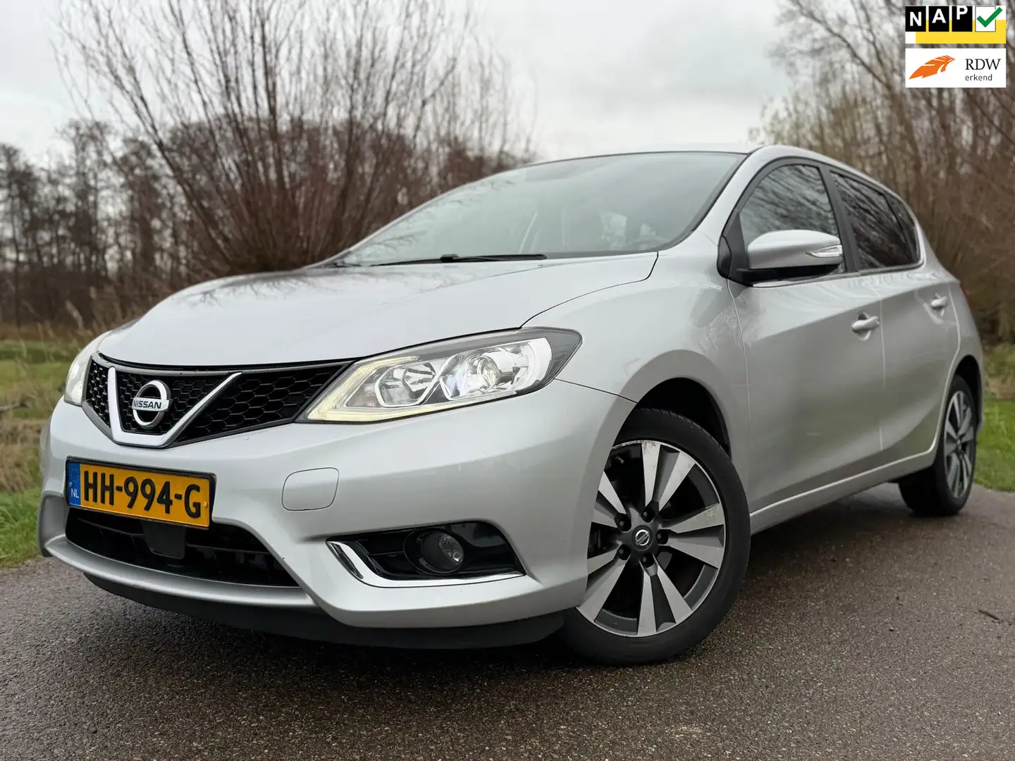 Nissan Pulsar 1.2 DIG-T Connect Edition | 1e Eigenaar | slechts Gris - 1