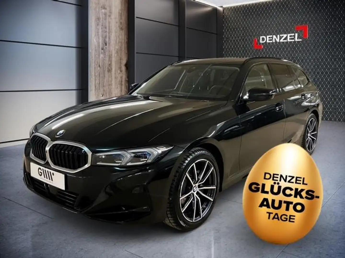 BMW 318 d Touring G21 B47 Schwarz - 1