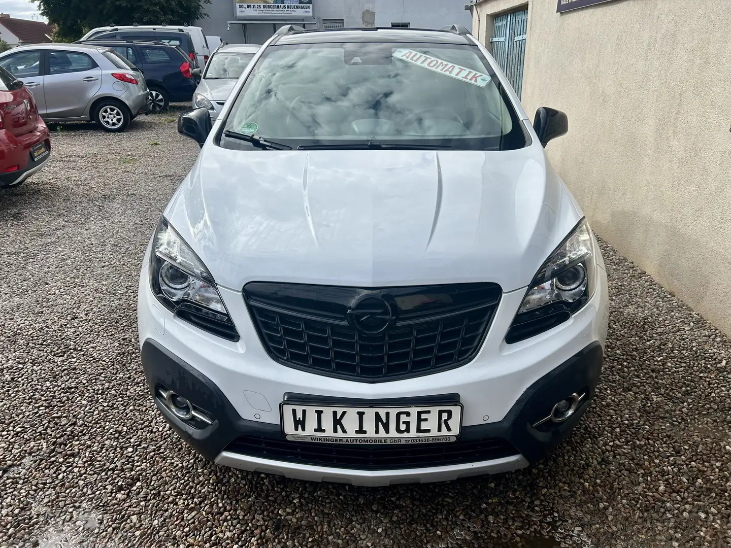 Opel Mokka Color Innovation 1.6 CDTI Automatik * Leder * Navi Weiß - 2