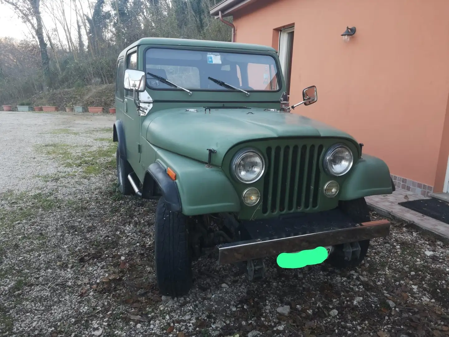 Jeep CJ-7 Zielony - 2
