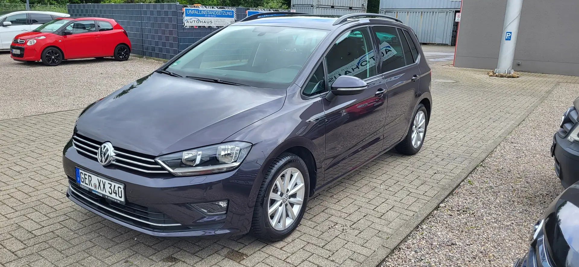 Volkswagen Golf Sportsvan Lounge BMT/Start-Stopp AHK schwenkbar Grau - 2