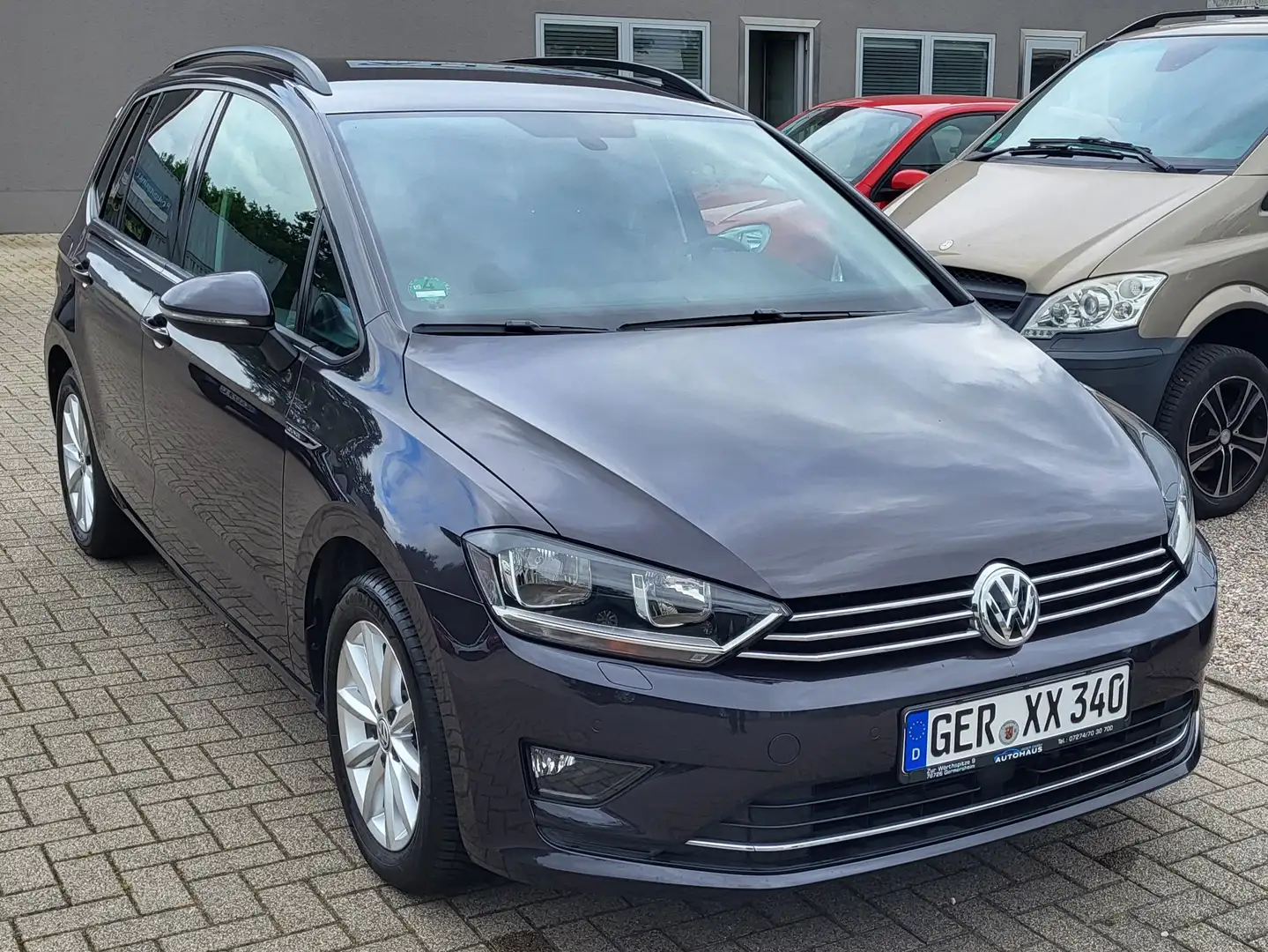 Volkswagen Golf Sportsvan Lounge BMT/Start-Stopp AHK schwenkbar Grau - 1