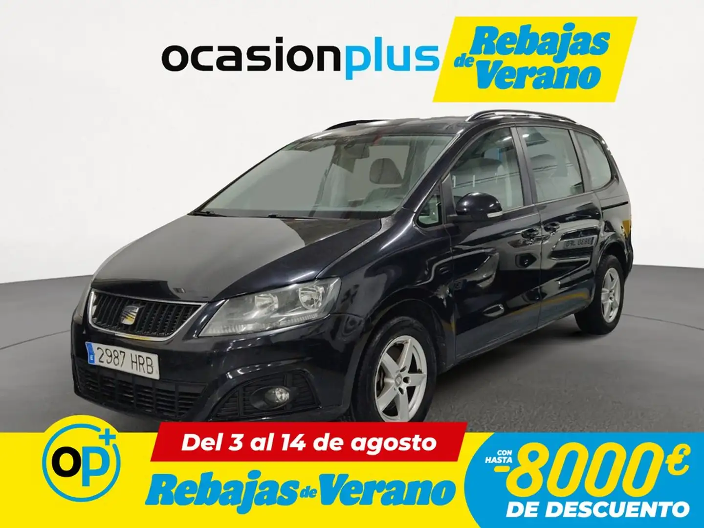 SEAT Alhambra 2.0TDI CR Eco. Reference 140 Negro - 1