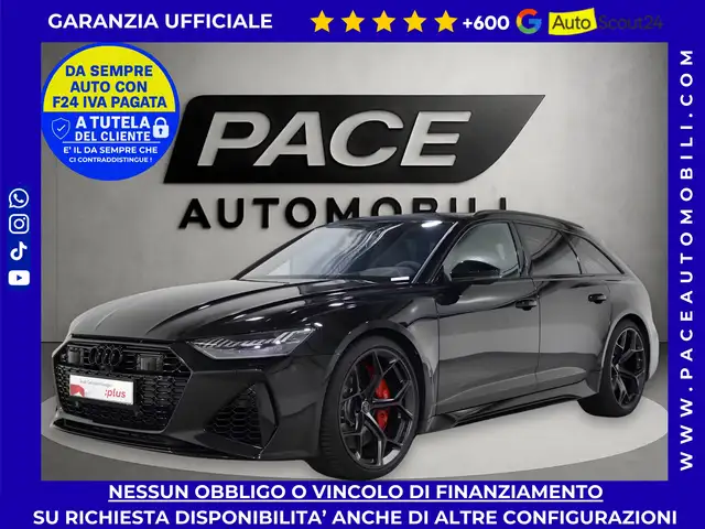 Audi RS6 DYNAMIC PERFORMANCE TETTO B&O PELLE BLACK PACK PDC