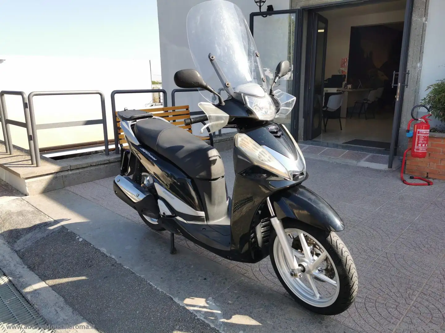 Honda SH 300 SH 300I ABS RATE AUTO MOTO SCOOTER Negro - 2