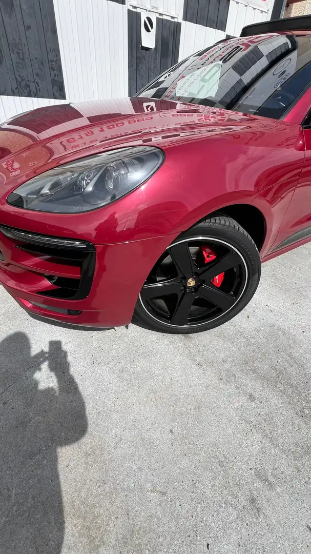 Porsche Macan Turbo Aut. Paars - 2