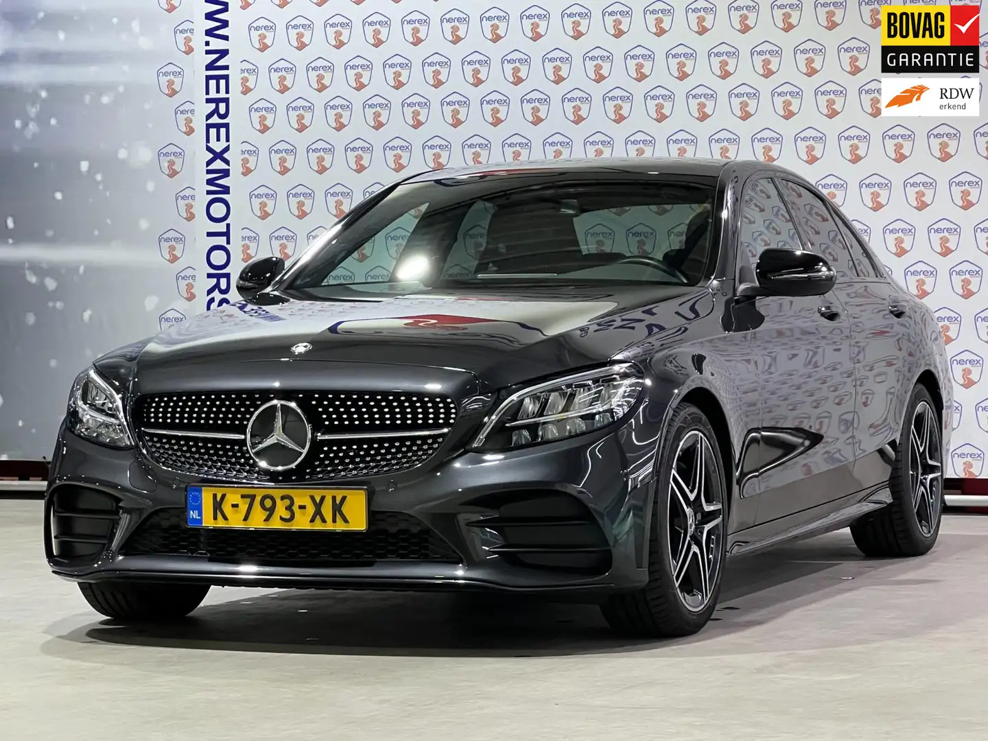 Mercedes-Benz C 180 Business Solution AMG | Pano | Camara | Carplay | Gris - 1