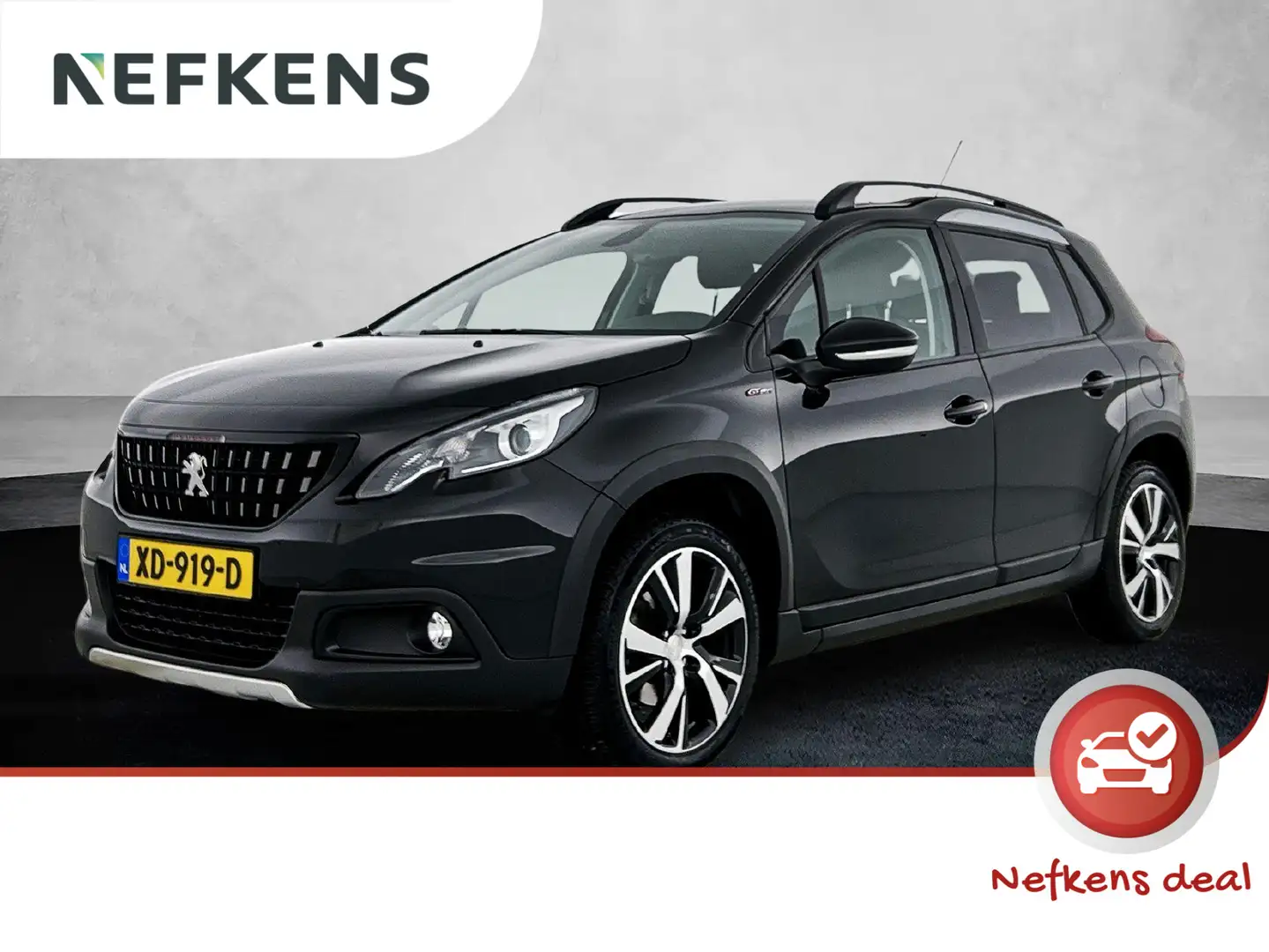 Peugeot 2008 SUV GT-line 110pk | Navigatie | Panoramadak | Clim Schwarz - 1