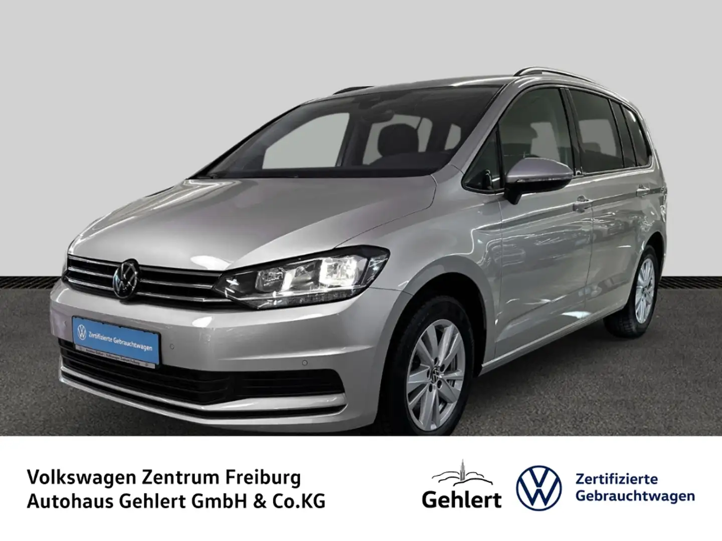Volkswagen Touran 1.5 TSI DSG Navi ACC Spurwechselassistent Silber - 1