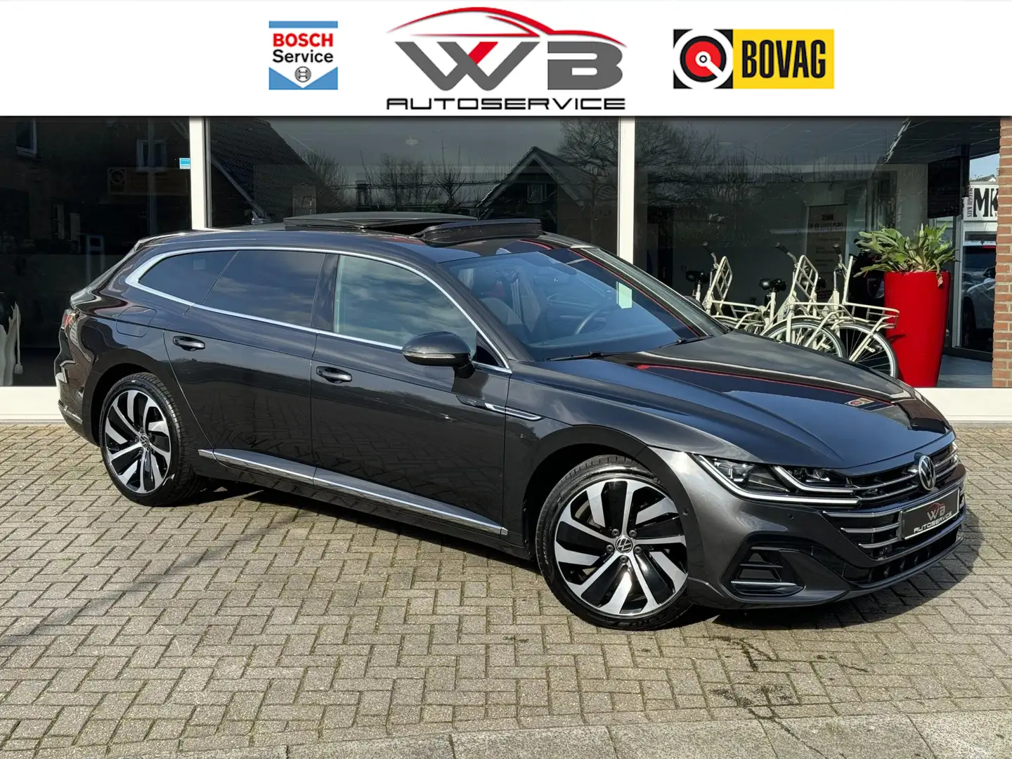 Volkswagen Arteon Shooting Brake 1.4 TSI R-Line I Pano I ACC I Blind Grau - 1