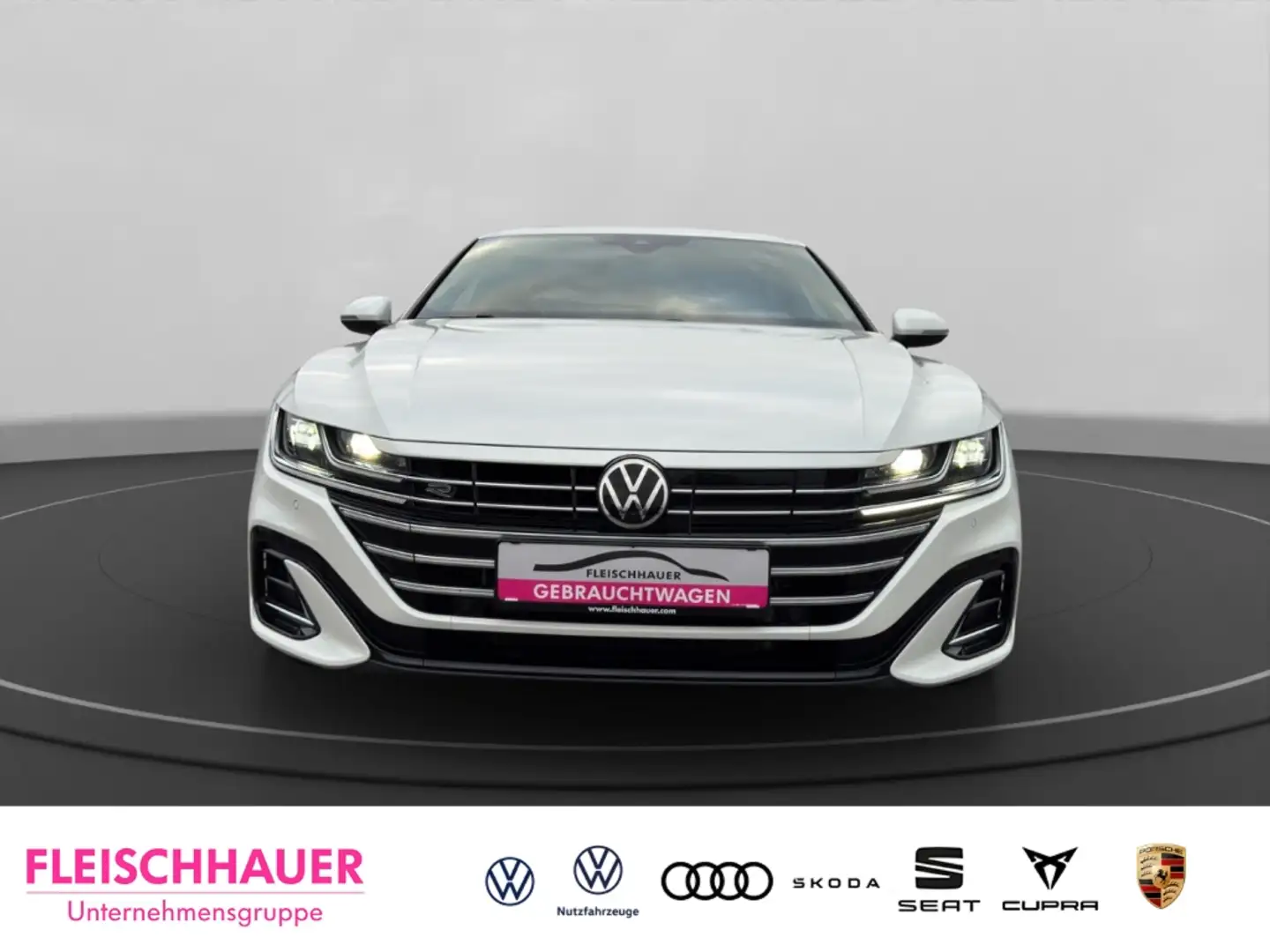 Volkswagen Arteon R Line AHK schwenk Business  TravelAss PLA Headup Weiß - 2