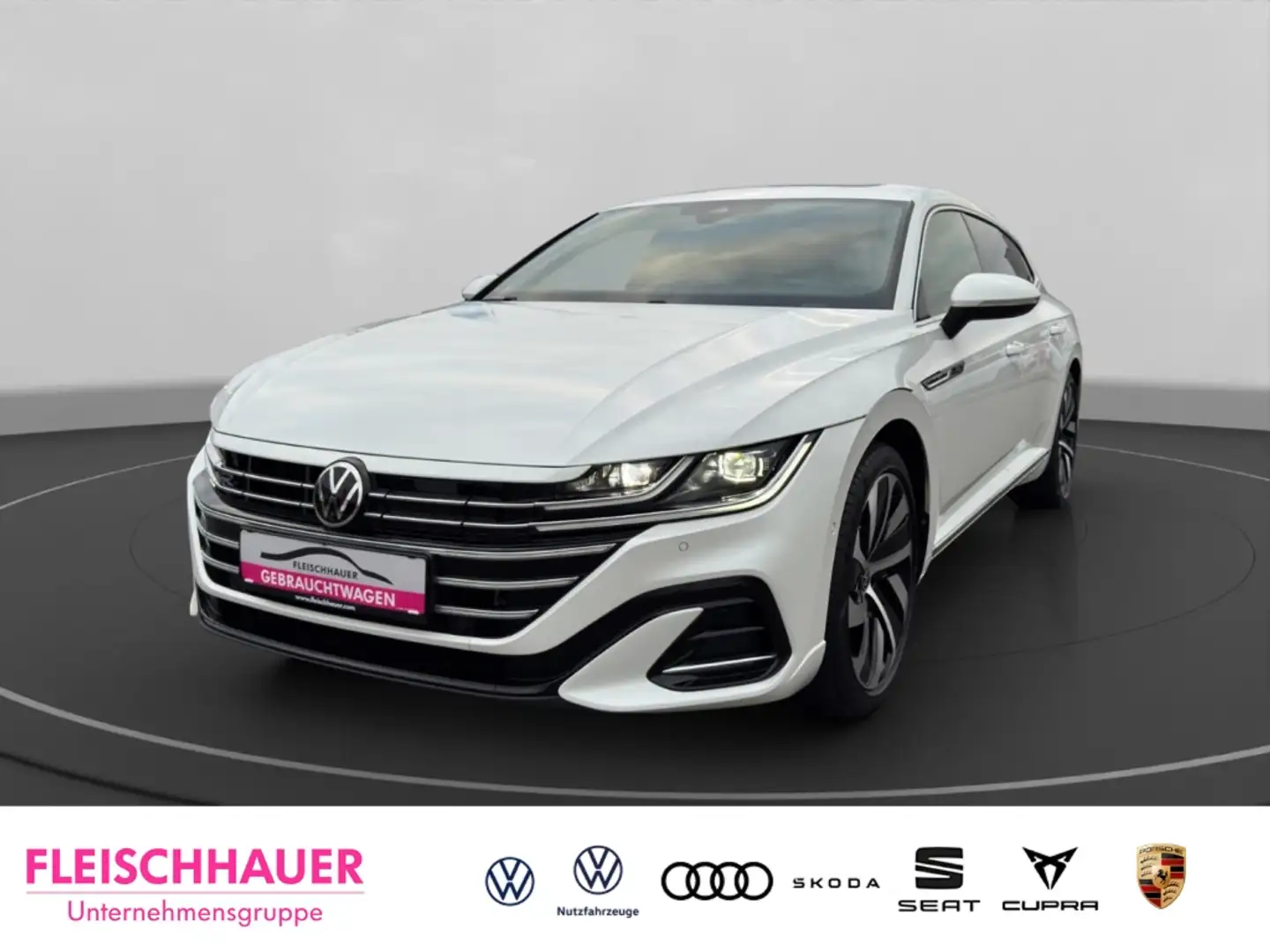 Volkswagen Arteon R Line AHK schwenk Business  TravelAss PLA Headup Weiß - 1