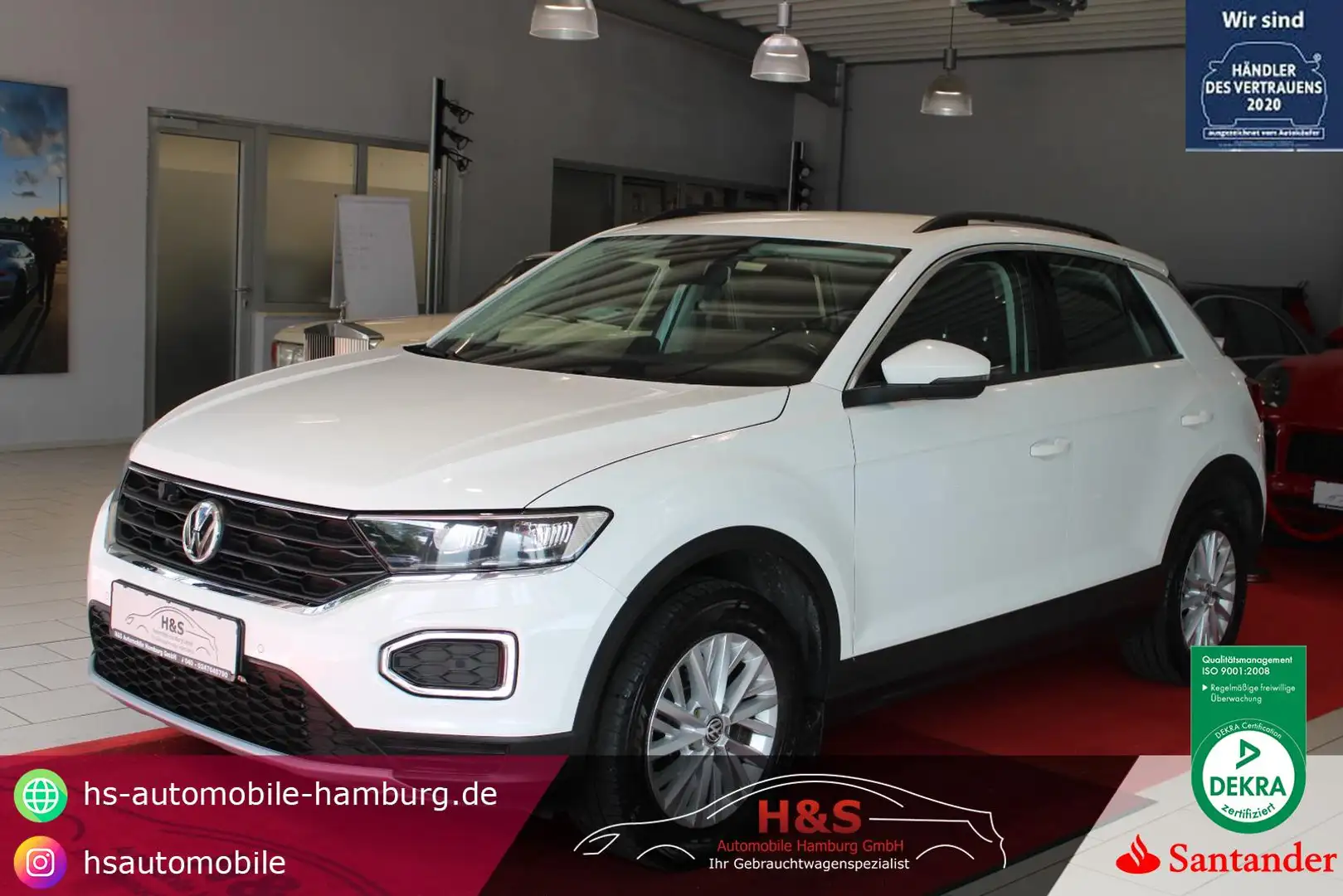 Volkswagen T-Roc Style 4Motion *AHK/KAMERA* Weiß - 1