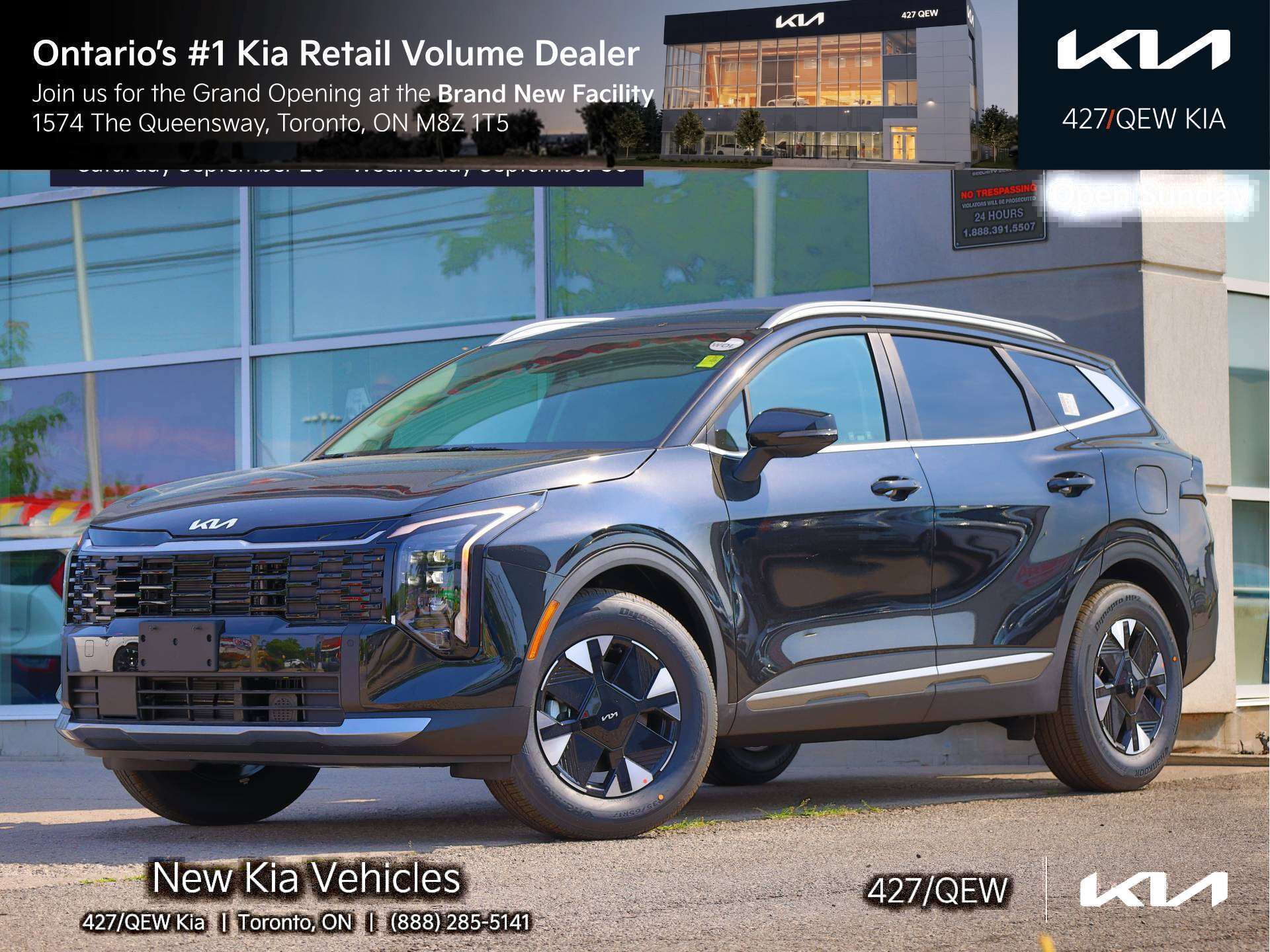 Black 2027 Kia Sportage Hybrid SUV / Crossover All-Wheel Drive 6-Speed Automatic