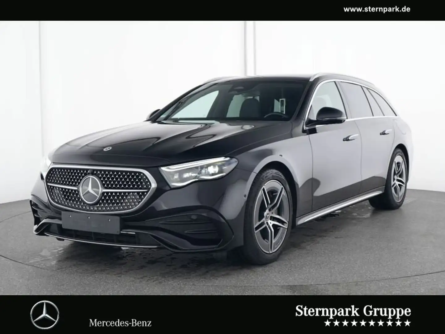 Mercedes-Benz E 300 E 300 de T AMG'Pano'AHK'Advanced+'WinterPa'360°K Schwarz - 1