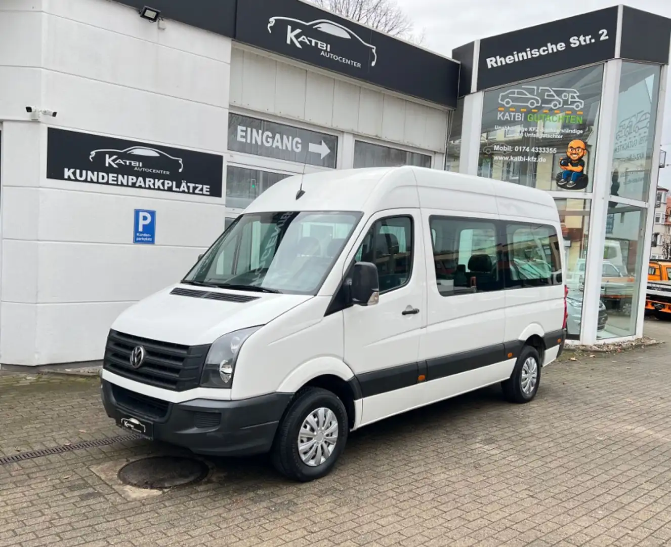 Volkswagen Crafter 35 9 Sitzer L2H2 Hochdach HU neu Weiß - 1