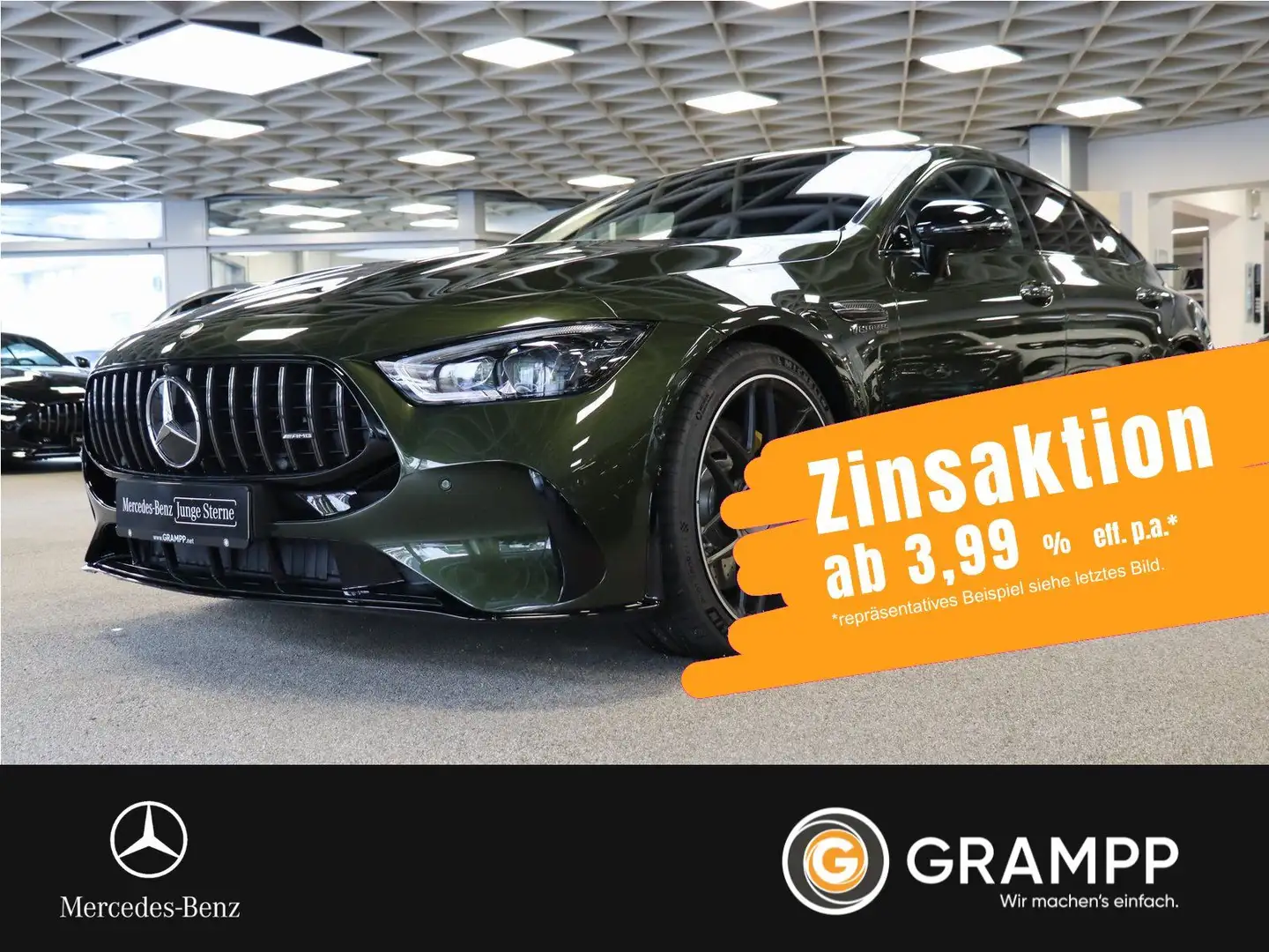 Mercedes-Benz AMG GT 63 S 4M+ Aero/Massage/Fahrassi/HUD/Pano - 1