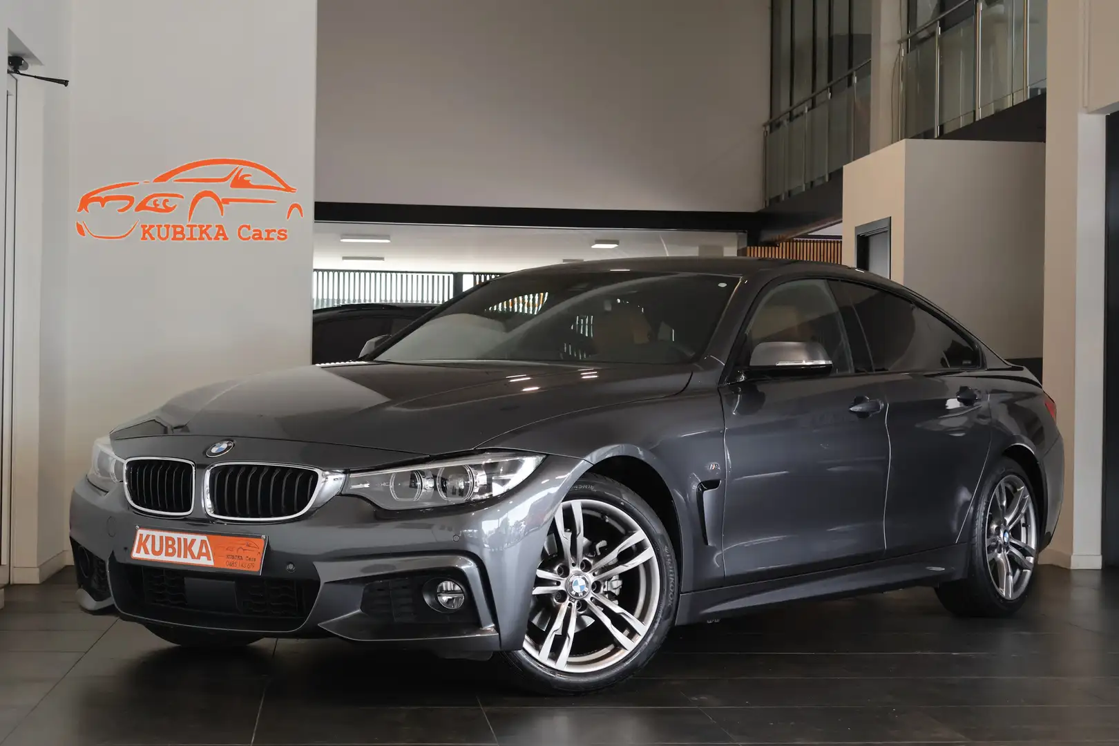 BMW 420 420i Gran Coupe M Sport Navi DodeH ACC Garantie* Grijs - 1
