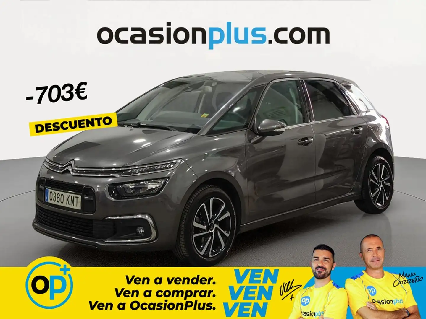Citroen C4 Spacetourer 1.2 PureTech S&S Feel 130 Gris - 1