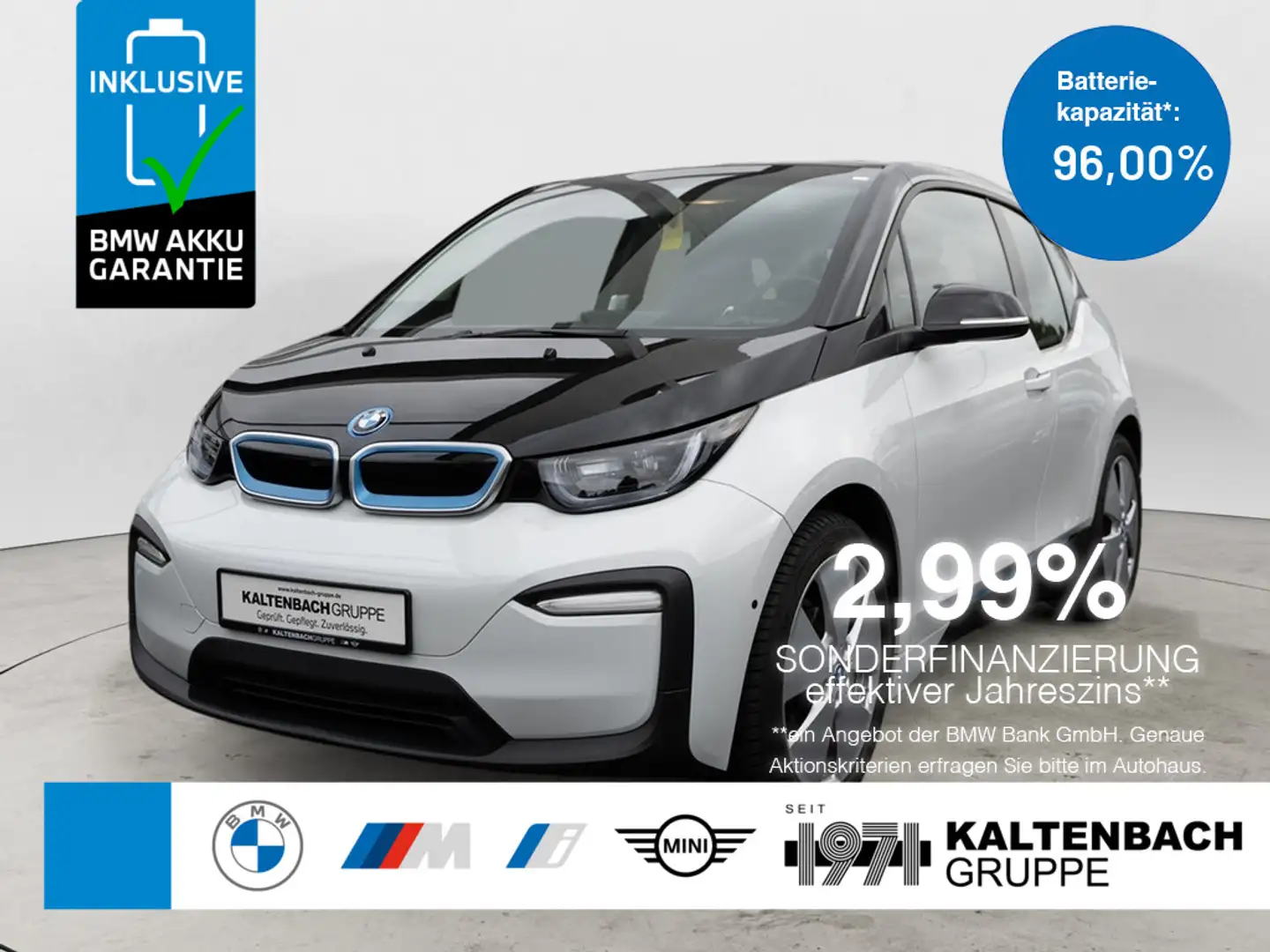 BMW i3 120Ah LED W-LAN NAVI SITZHEIZUNG PDC KLIMA Weiß - 1