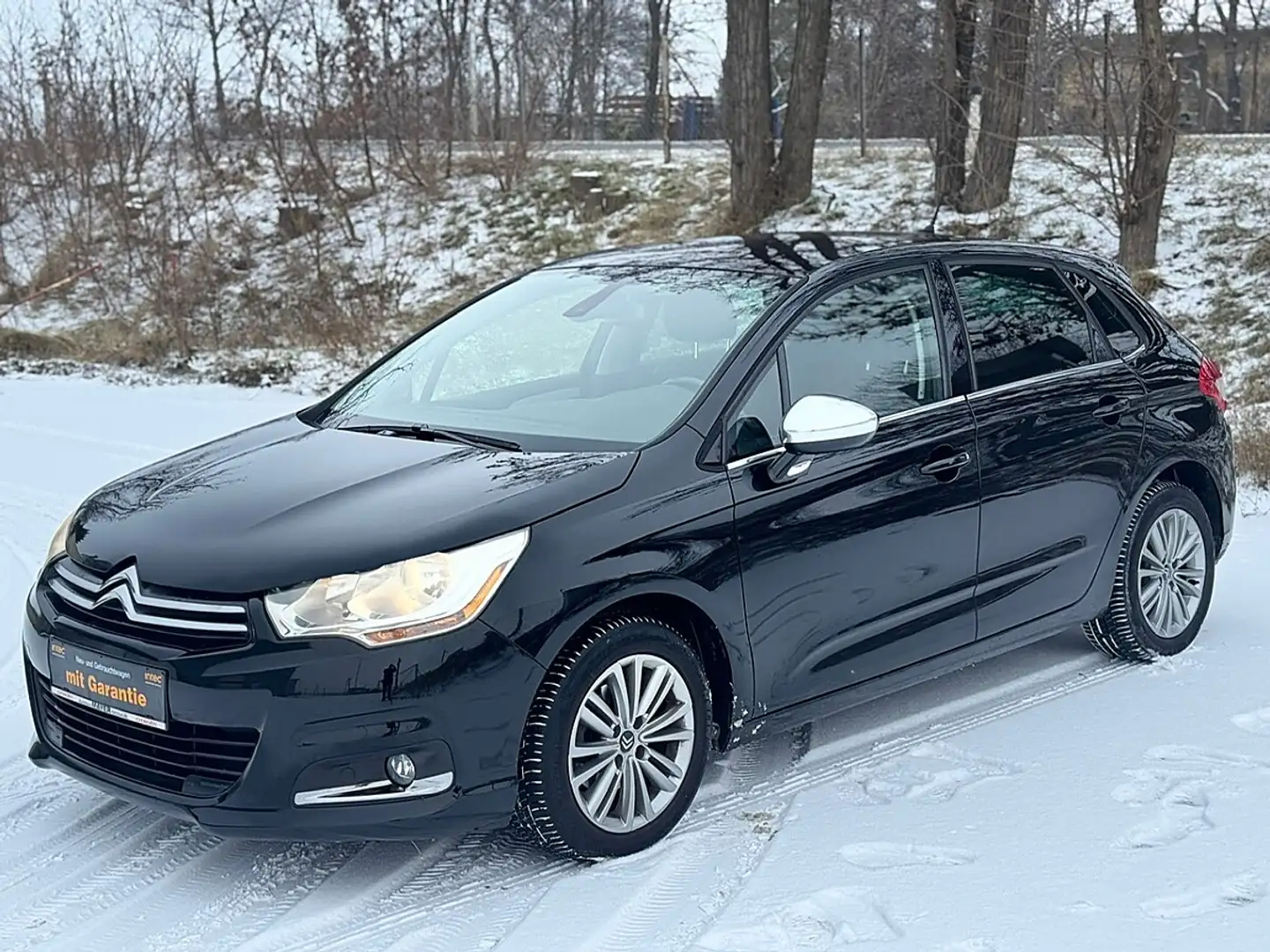 Citroen C4 1,6 VTi 120 Jubiläums Collection|1.Besitz|nur 6... Schwarz - 2