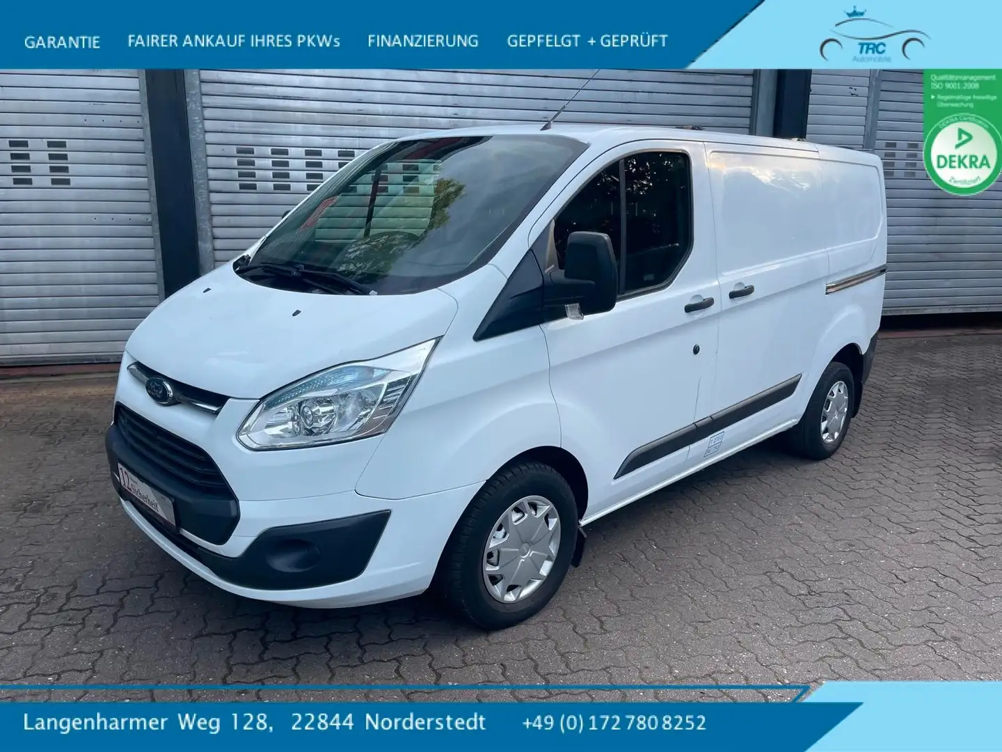 Ford Transit Custom Kasten 270 L1H1 Trend Weiß - 1