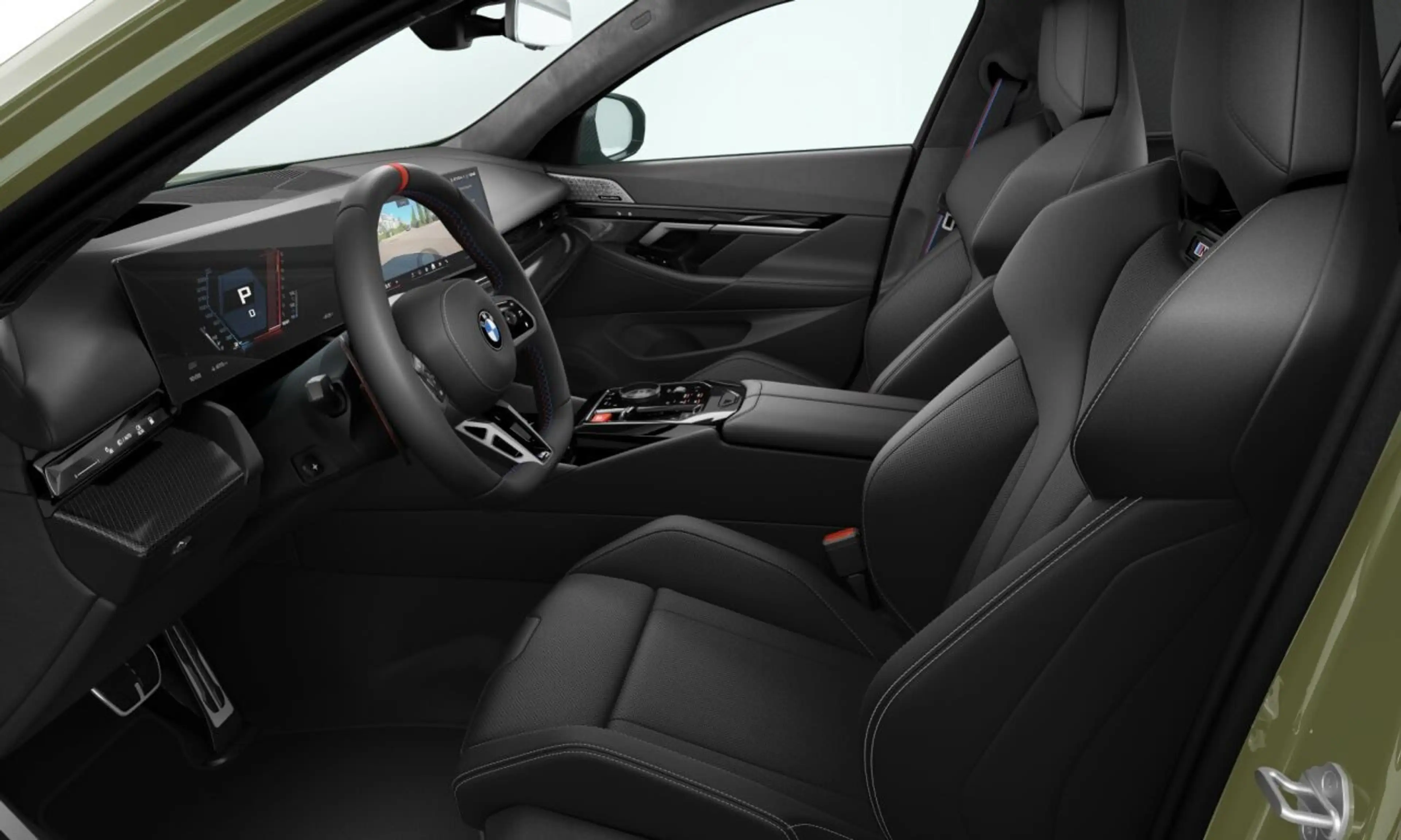 BMW M5 Sedan FROZEN URBAN GREEN | Comfort Pakket | M Carb — photo 4