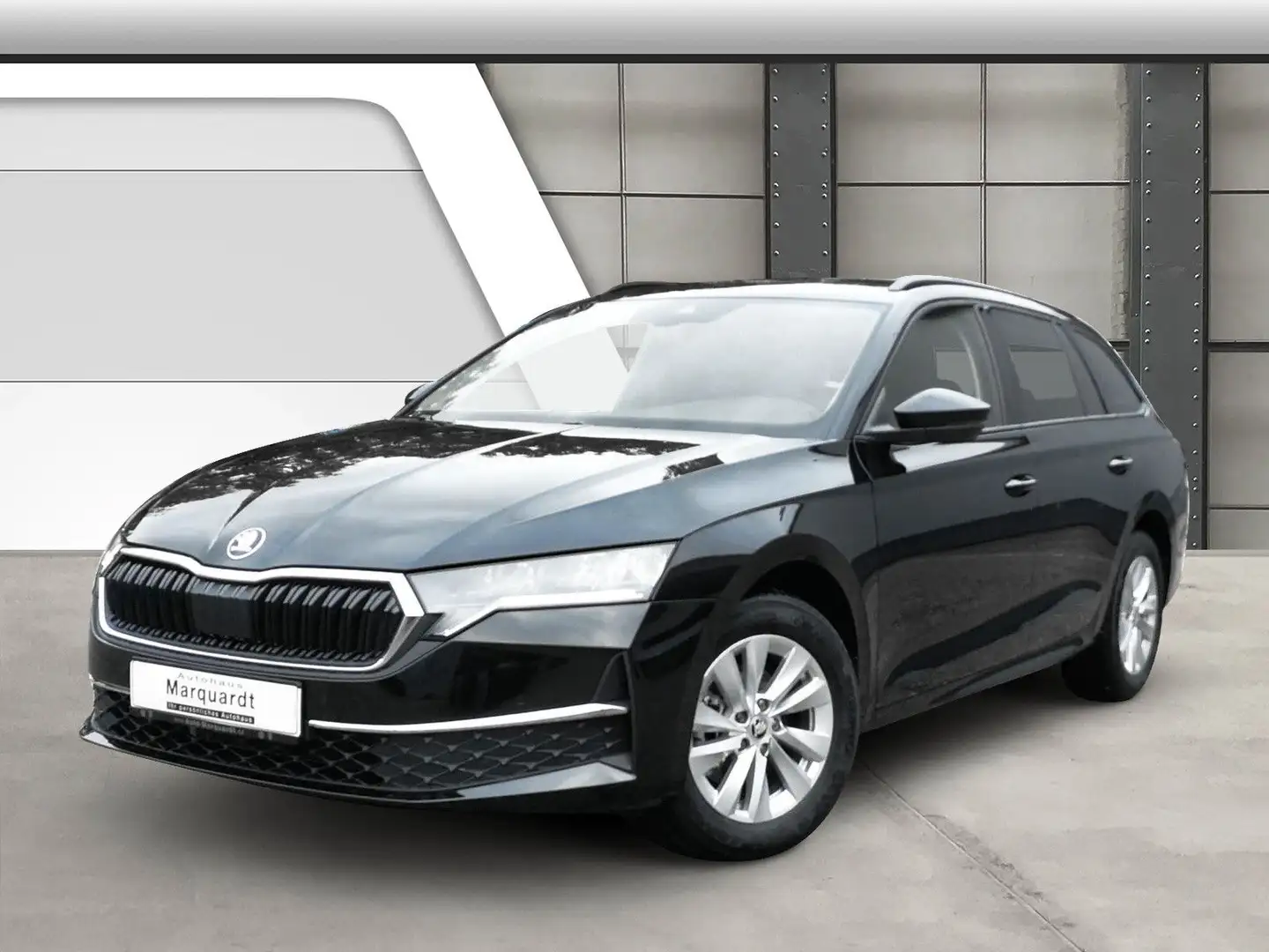 Skoda Octavia Combi  1.5TSI Pano LED eHeck AHK Side Czarny - 1