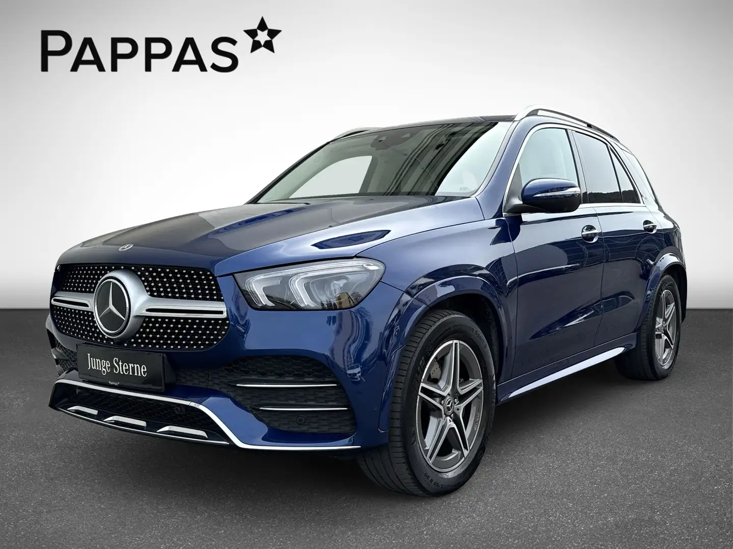 Mercedes-Benz GLE 400 d 4MATIC Sitzklima LED Navi HUD Cam Distr Blau - 2