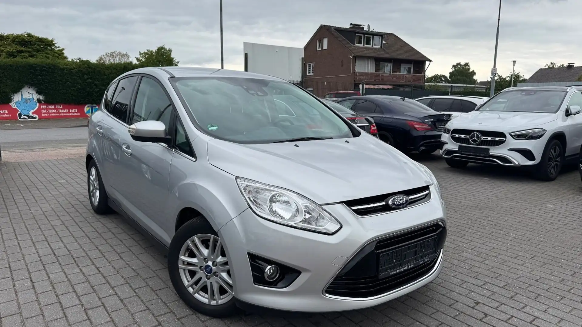 Ford C-Max C-MAX Titanium 2.0 TDCI | AUTOMATIK | 2.HAND|AHK Silber - 1
