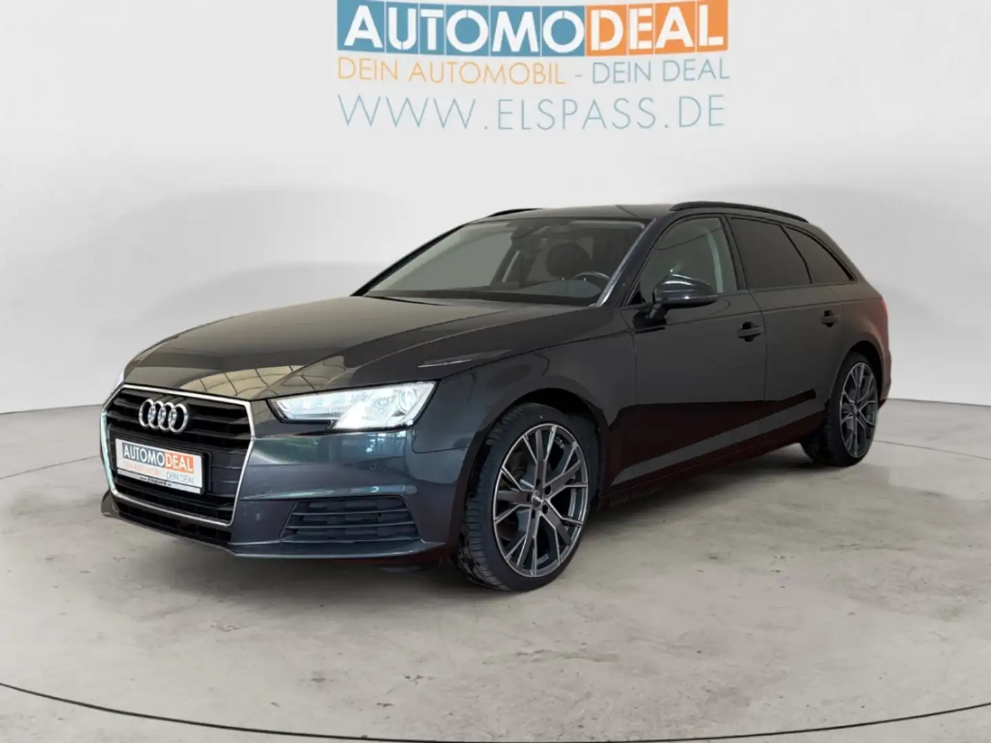 Audi A4 Avant AUTOMATIK NAV LED AHK EL.HECKKLAPPE SITZ.HZG Gris - 2
