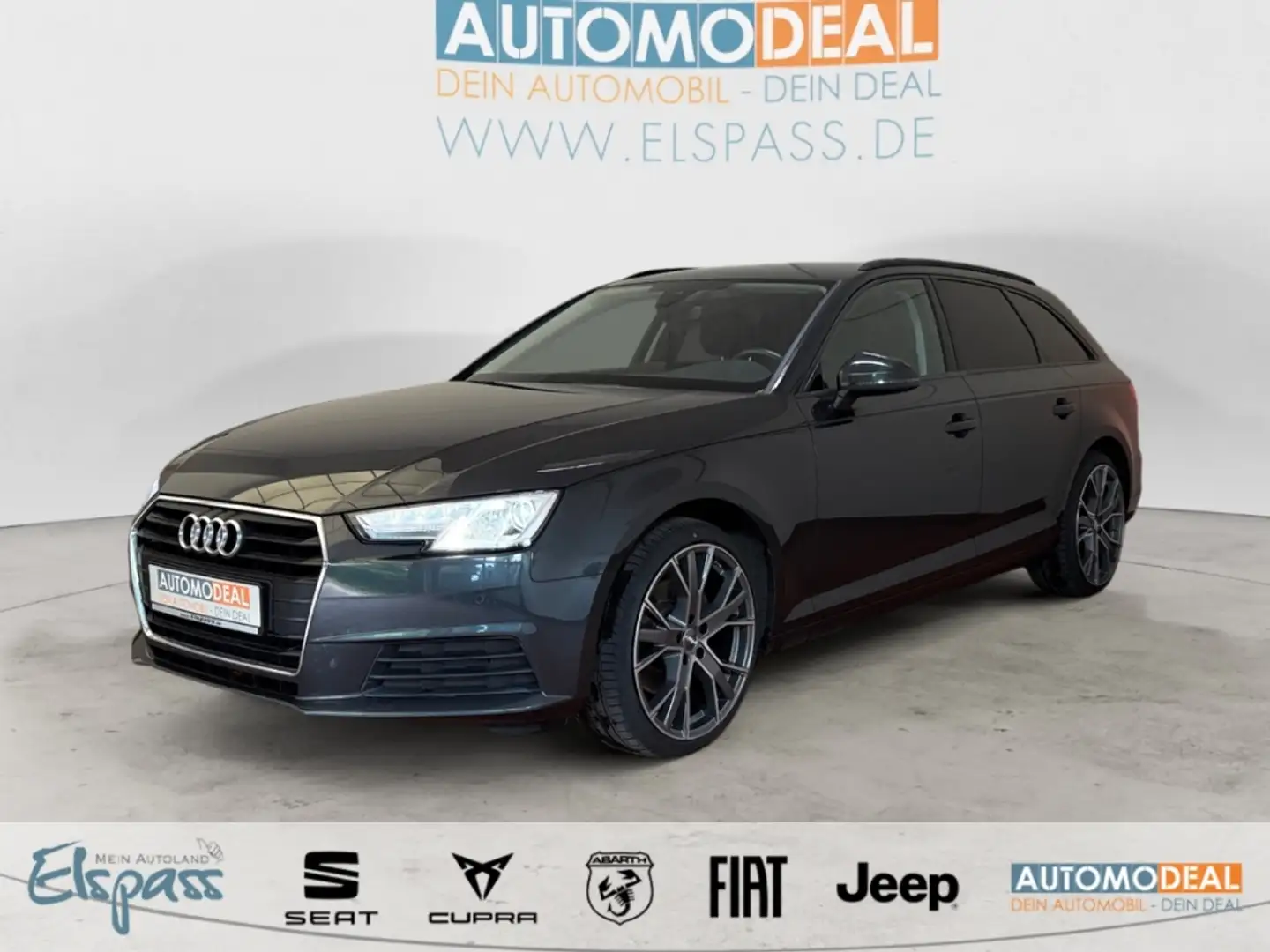 Audi A4 Avant AUTOMATIK NAV LED AHK EL.HECKKLAPPE SITZ.HZG Gris - 1