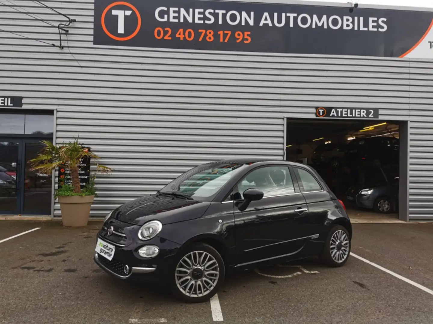 Fiat 500L 1.2 8V 69CH LOUNGE Noir - 1