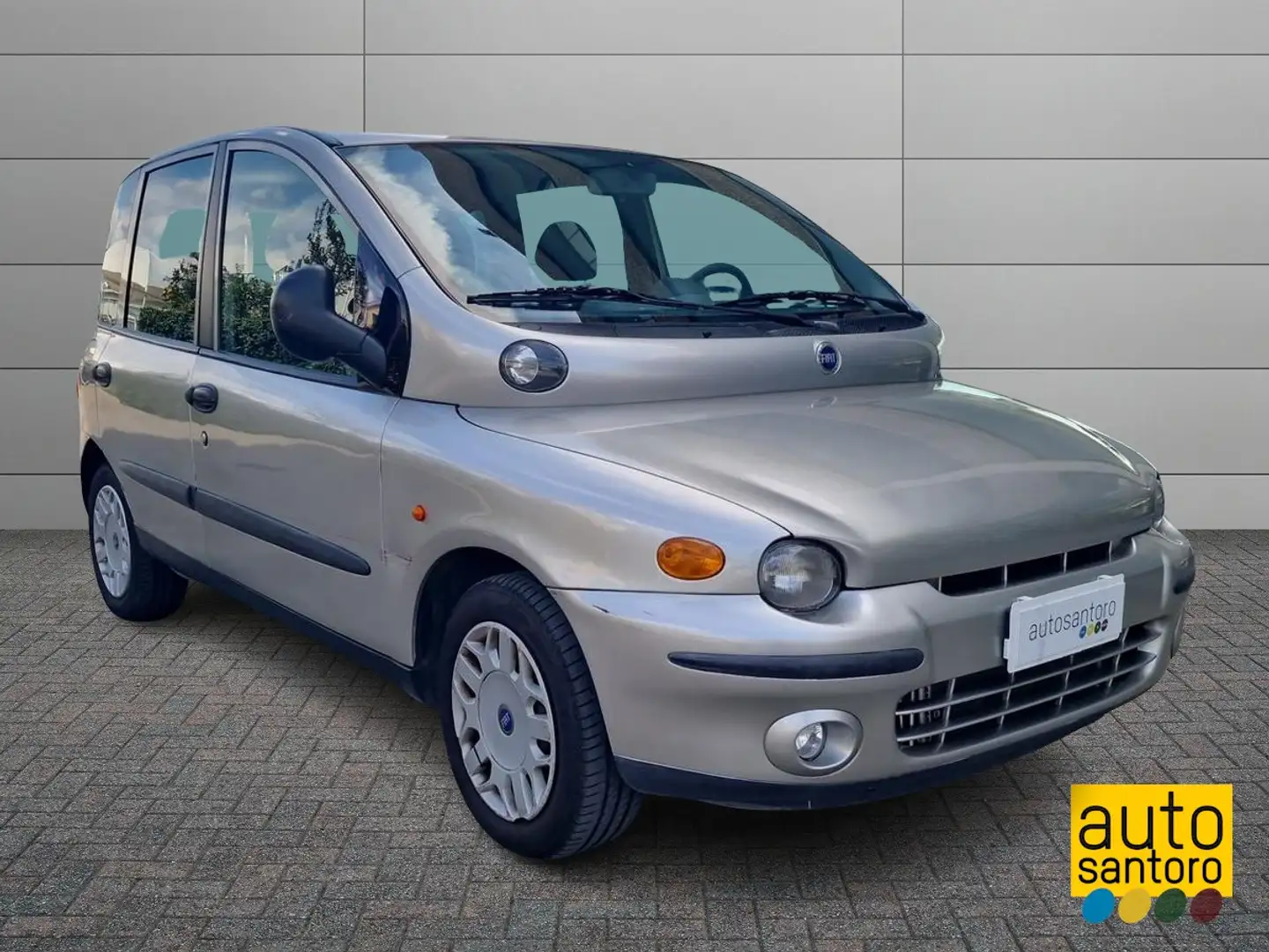 Fiat Multipla Multipla 1.9 jtd SX Plateado - 2