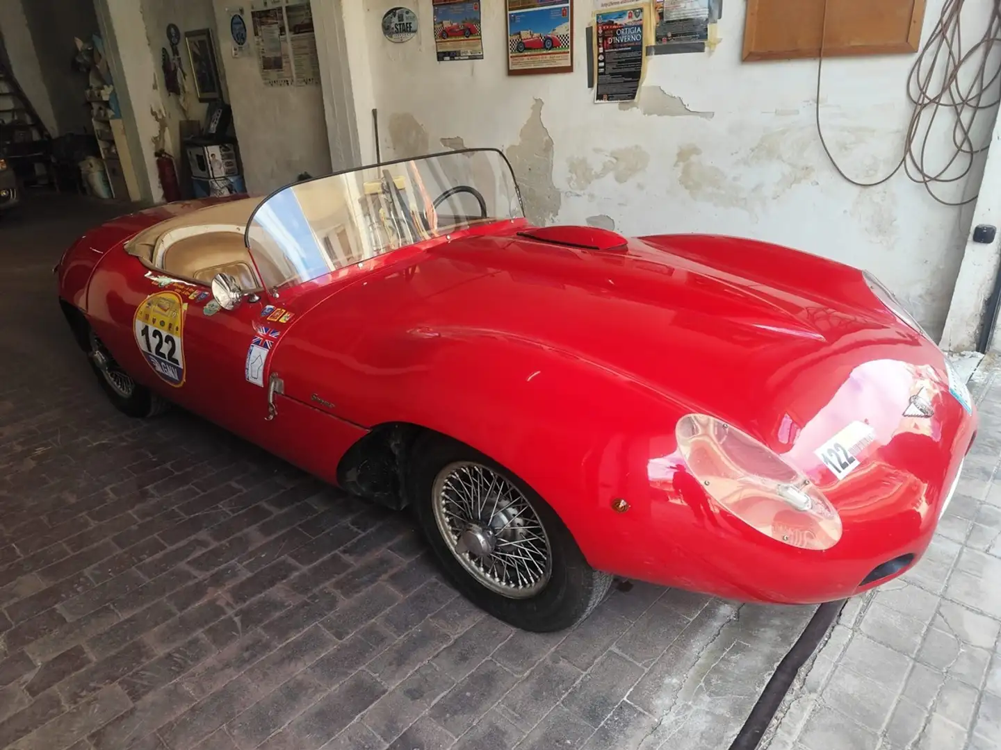 Austin-Healey Sprite Sport Special Barchetta Rot - 1