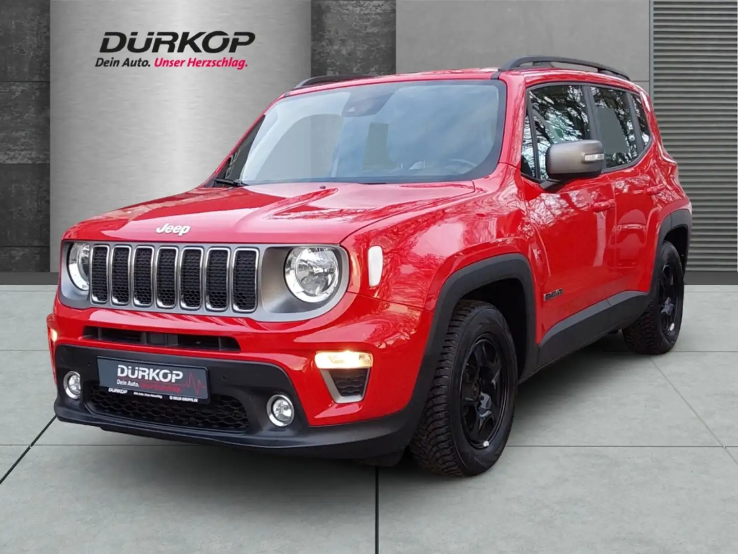 Jeep Renegade Limited FWD 1.3 T-GDI Navi Sitzhzg Lenkradhzg Rot - 1