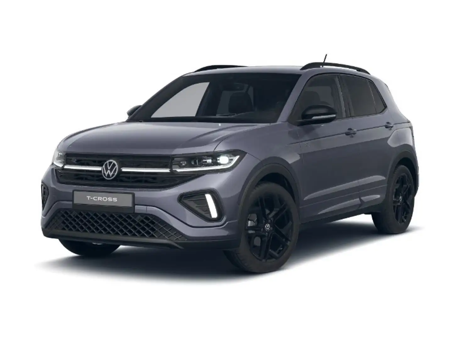 Volkswagen T-Cross R-Line 1.5TSI 150PS DSG AHK,ACC,IQ.LIGHT,KAMERA,NA Gris - 1