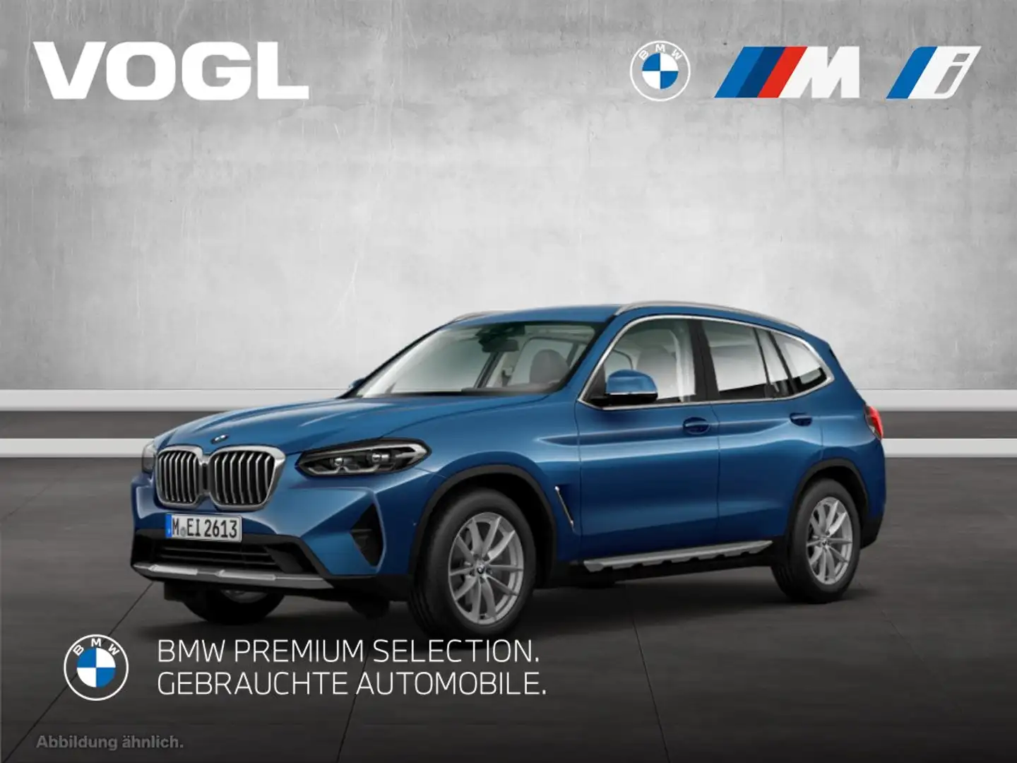 BMW X3 xDrive20d AHK SHZ LED Blu/Azzurro - 1