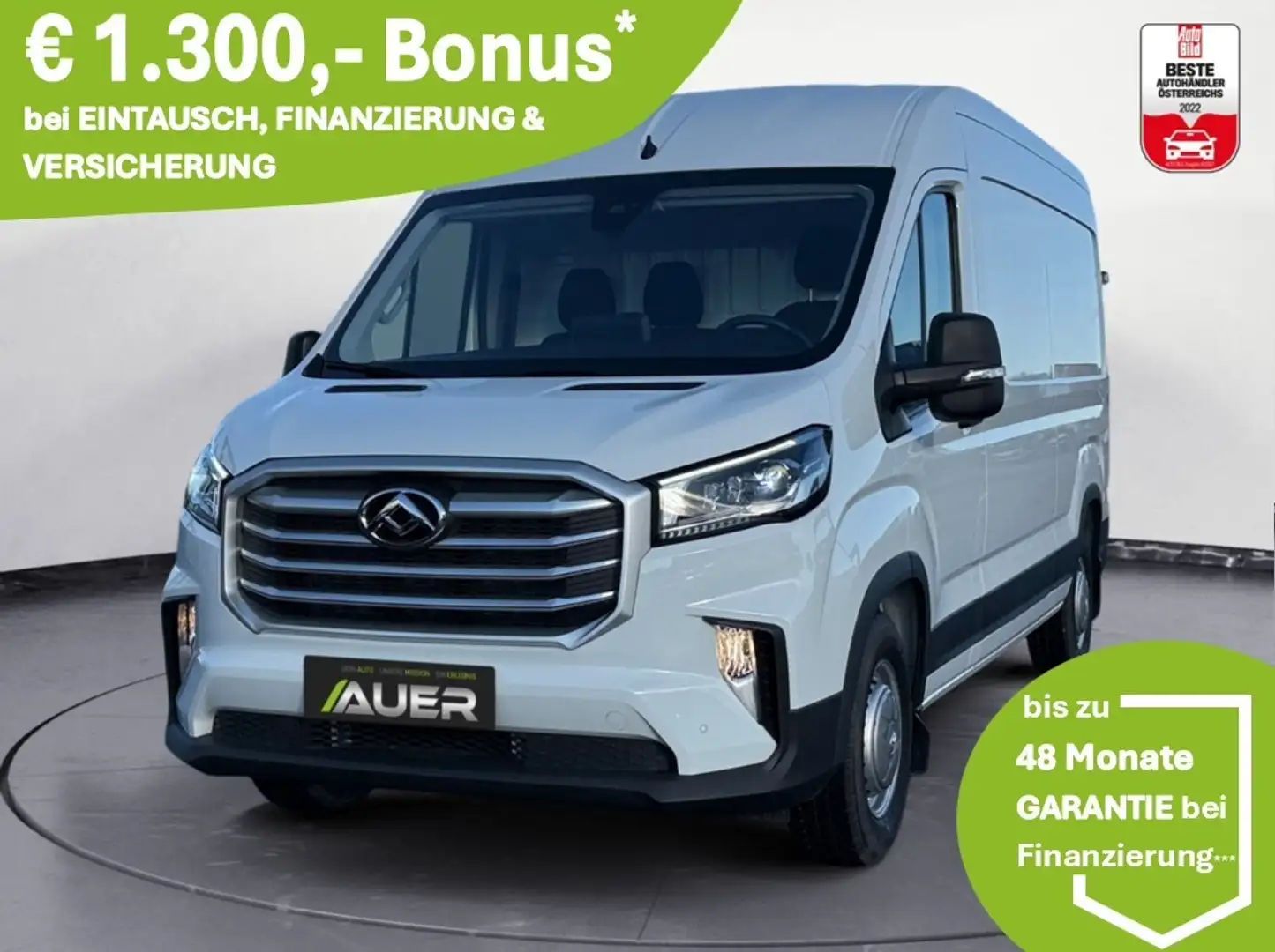 Maxus Deliver 9 Deliver 9 L3H2 2,0D| LED | Kam | Temp | netto 2... Weiß - 1