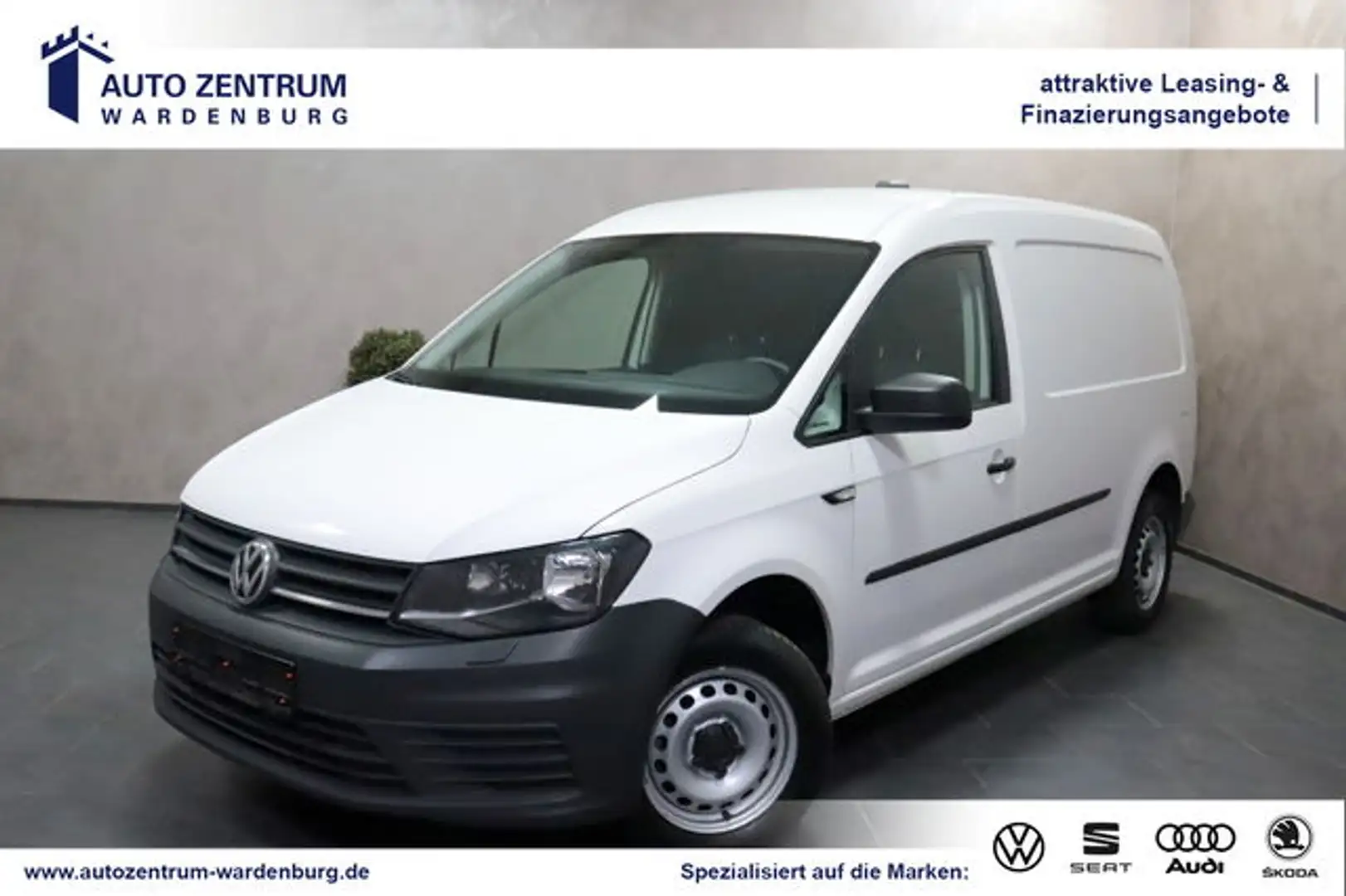 Volkswagen Caddy Maxi Kasten EcoProfi BMT NAVI PDC SHZ KLIM Weiß - 1