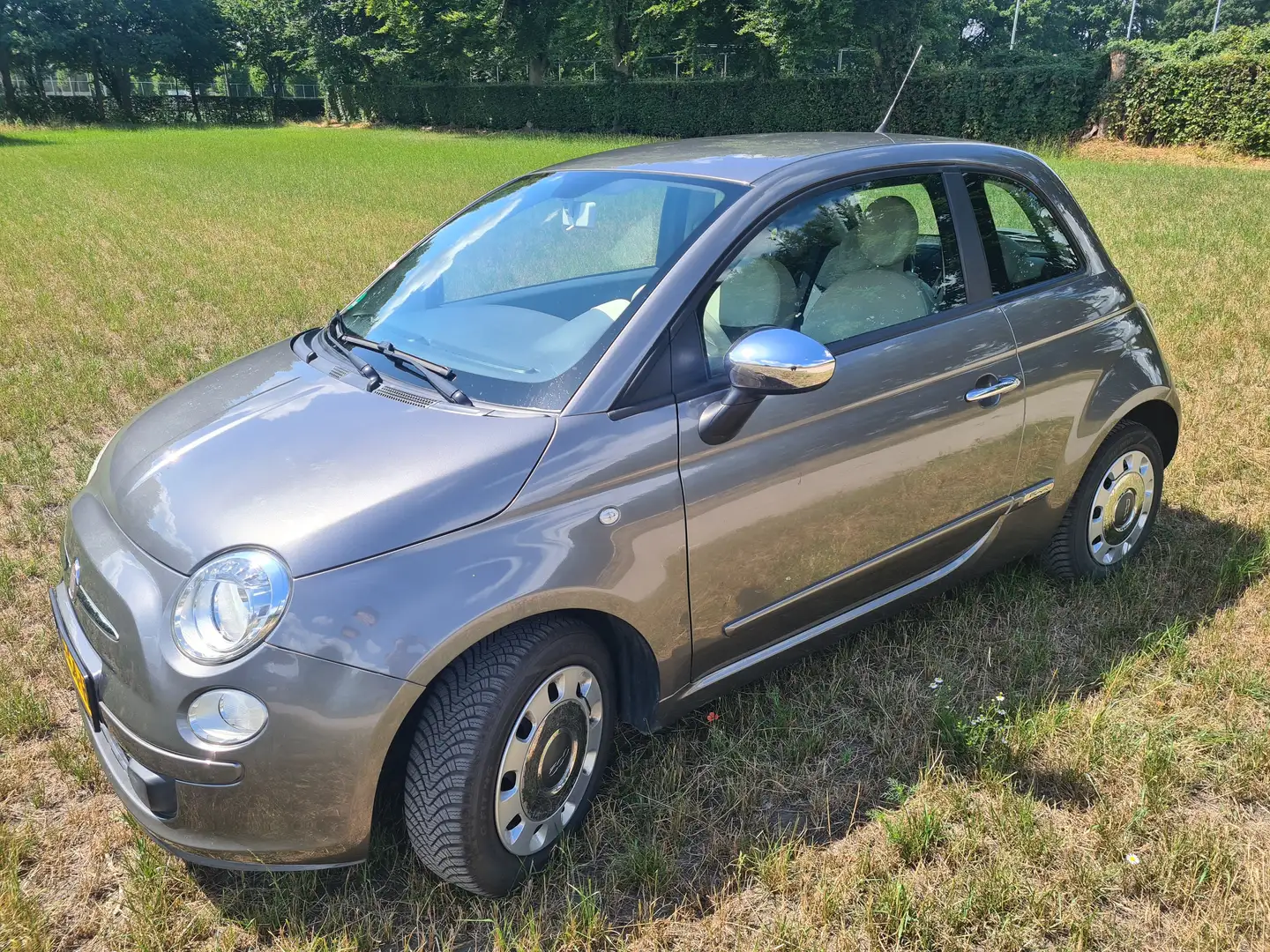 Fiat 500 500 1.2 Pop Grijs - 1