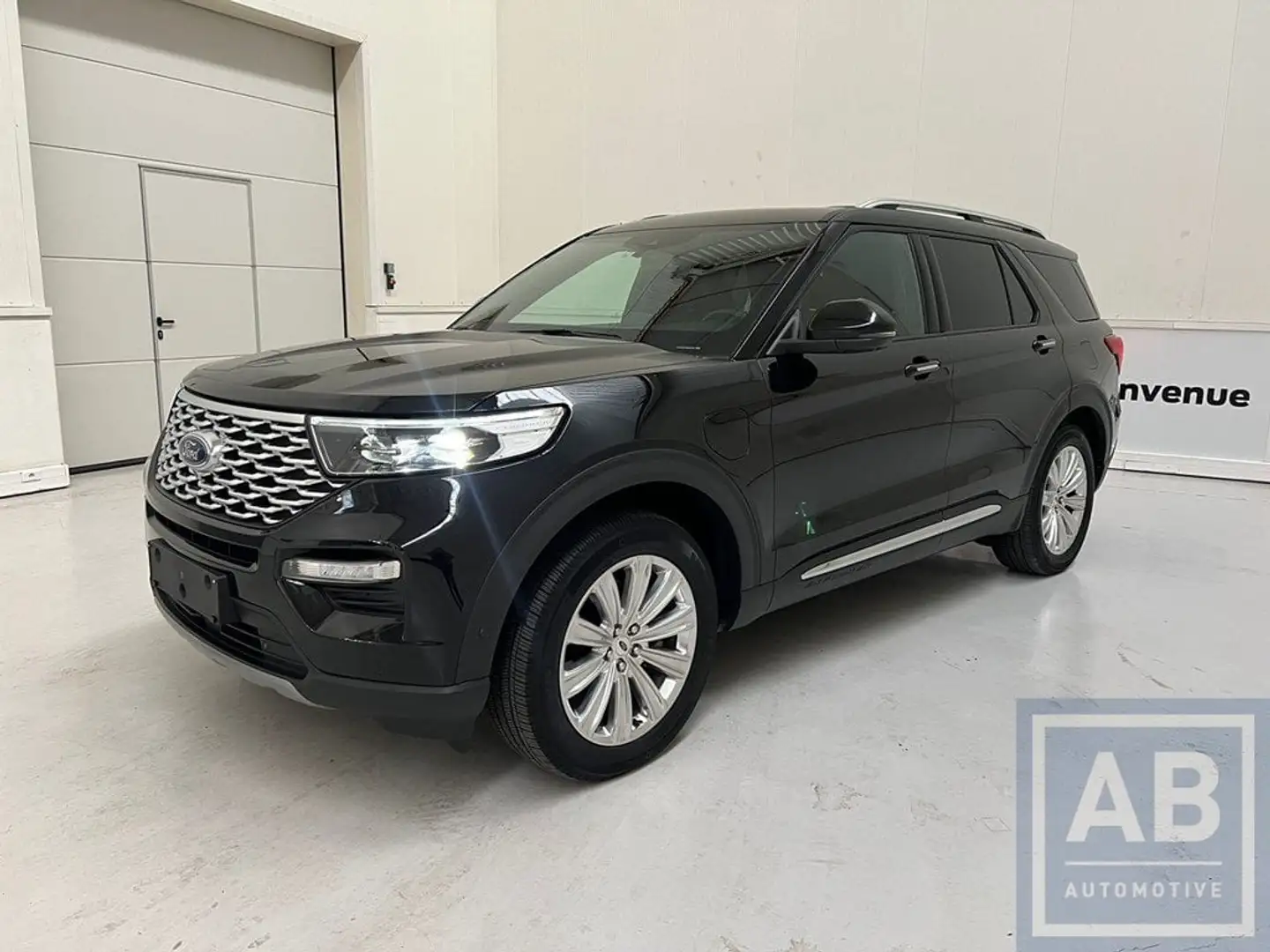 Ford Explorer * Platinum / 3.0 V6 PHEV / Garantie / 7 places * Zwart - 1