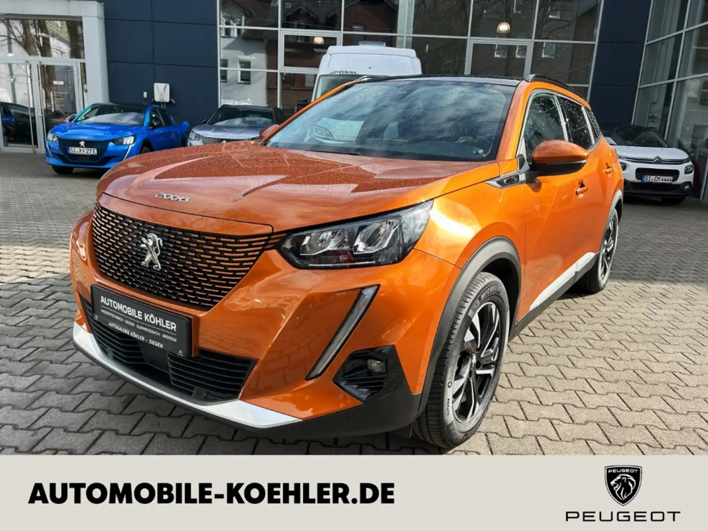 Peugeot 2008 e- Allure Panodach Navi Digitales Cockpit LED Orange - 1