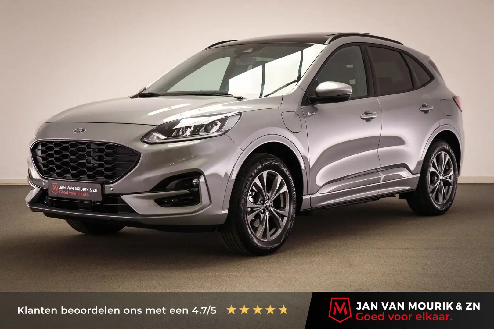 Ford Kuga 2.5 PHEV ST-Line | PANORAMADAK | STOELVERWARMING | Grijs - 1
