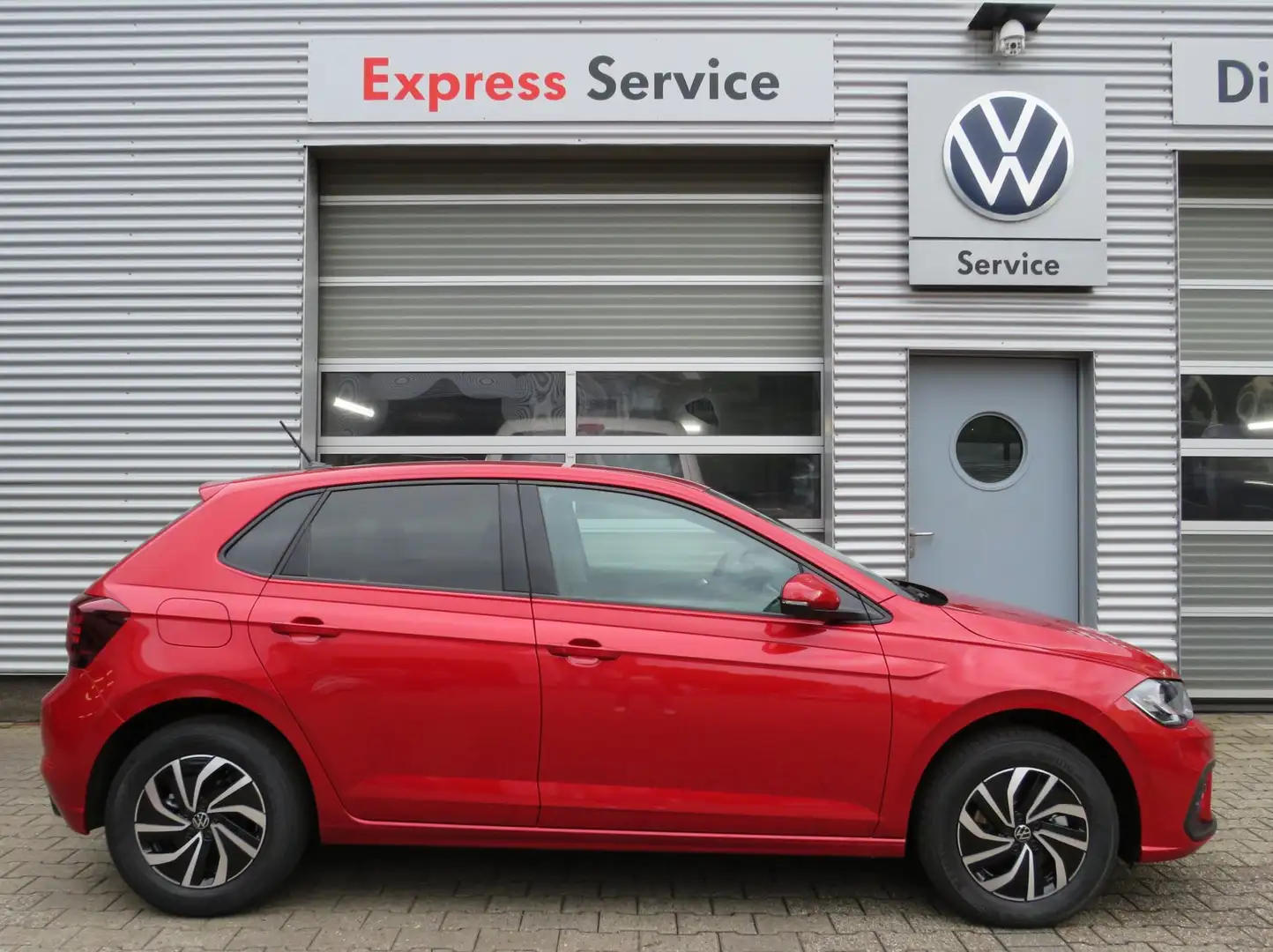 Volkswagen Polo 1.0 TSI DSG Life/DAB+/LED/PDC v+ht/Sitzheizung/ Rot - 1