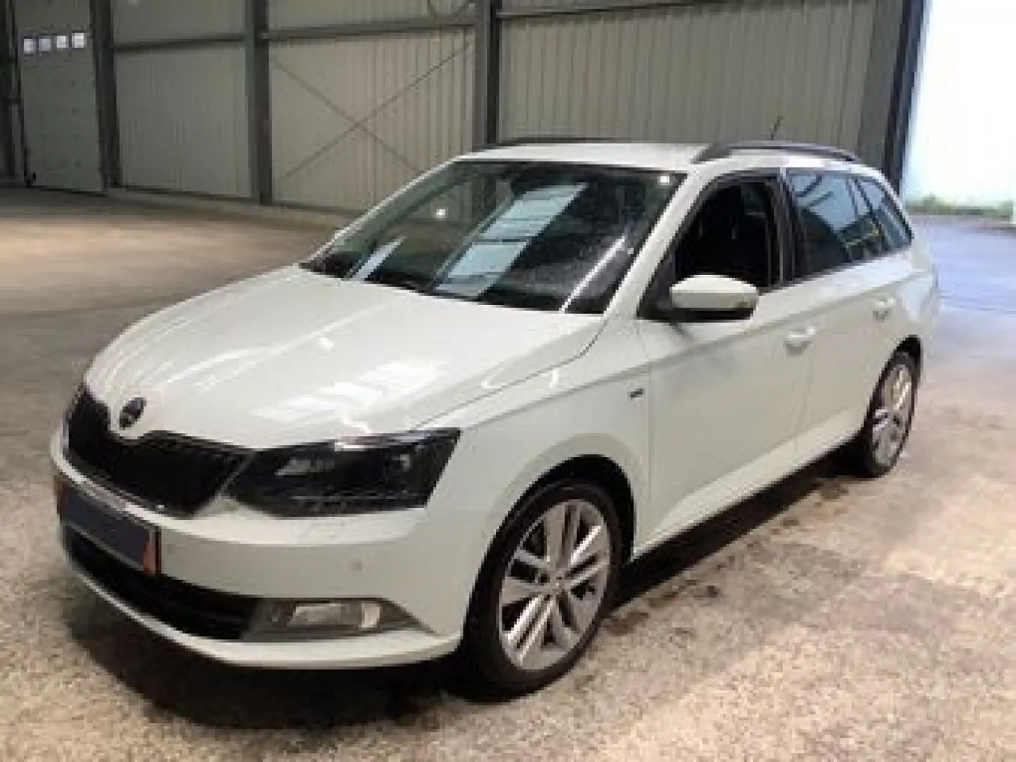 Skoda Fabia 1.0 TSI Combi Clever ACC*SHZ*DAB*2HAND Blanc - 1